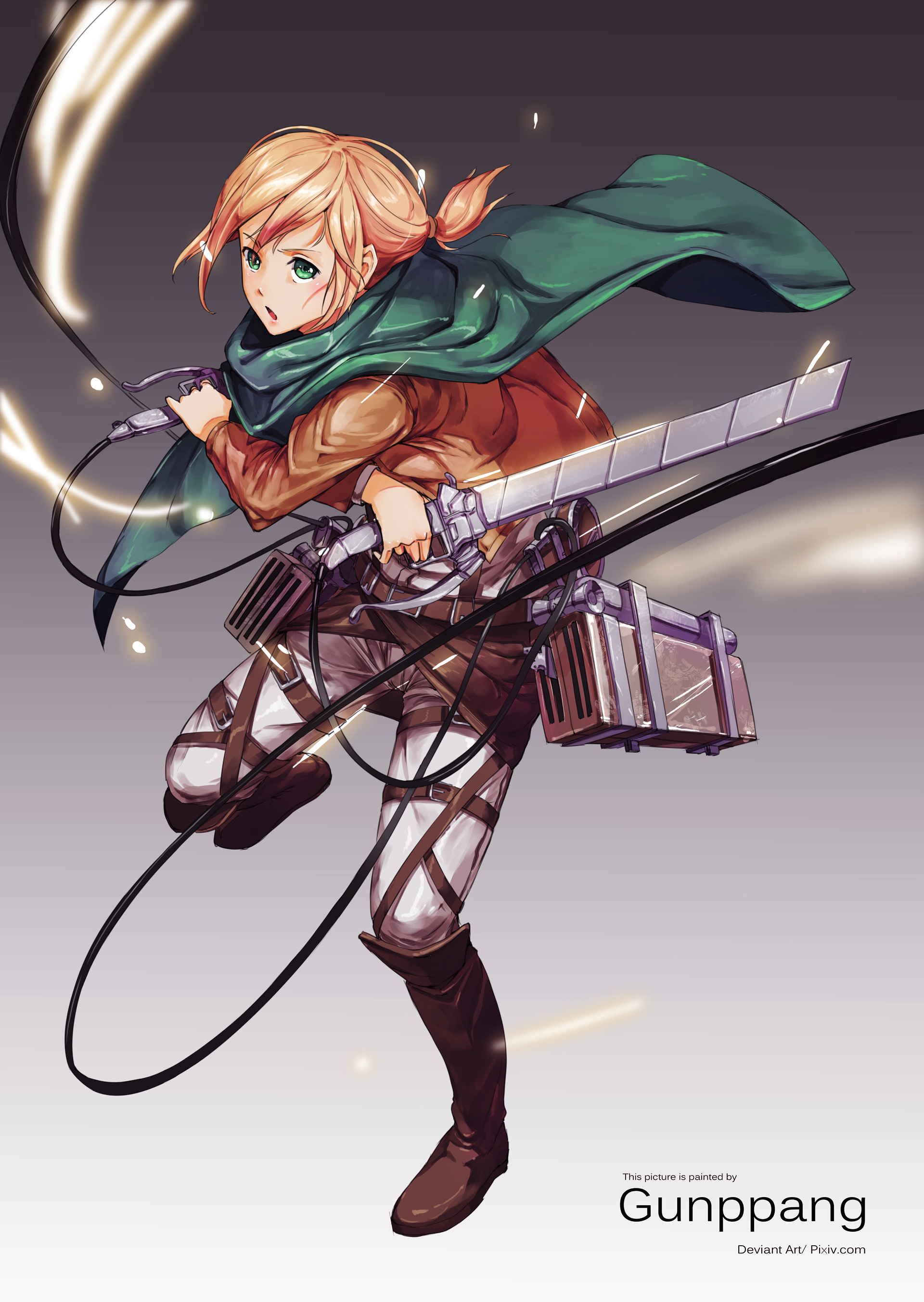 Wallpaper, Shingeki no Kyojin, anime girls, Historia Reiss 1920x2705