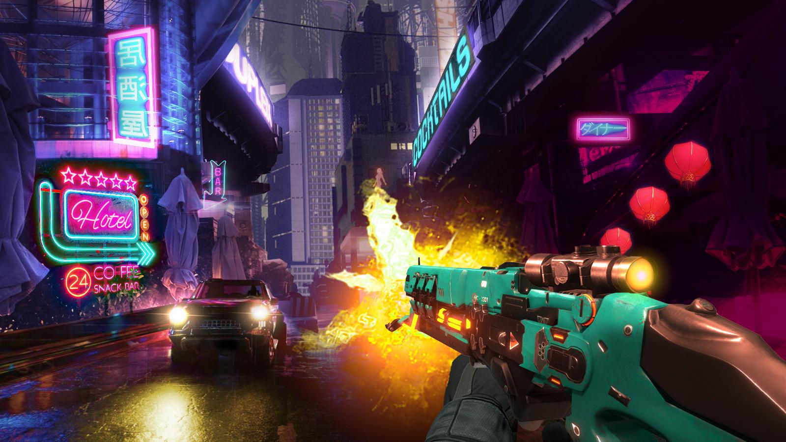 FPS CyberPunk Shooting Game for Android
