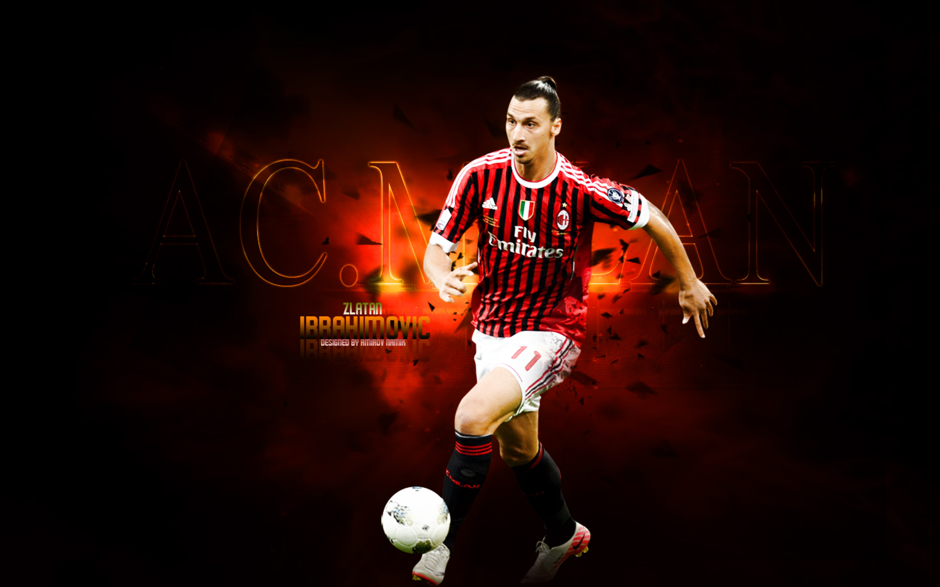 Zlatan Ibrahimovic HD Wallpaper