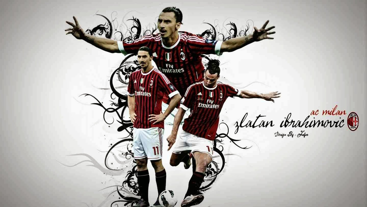 Zlatan Ibrahimovic Ac Milan wallpaper  Ibrahimović, Zlatan ibrahimović, Ac  milan