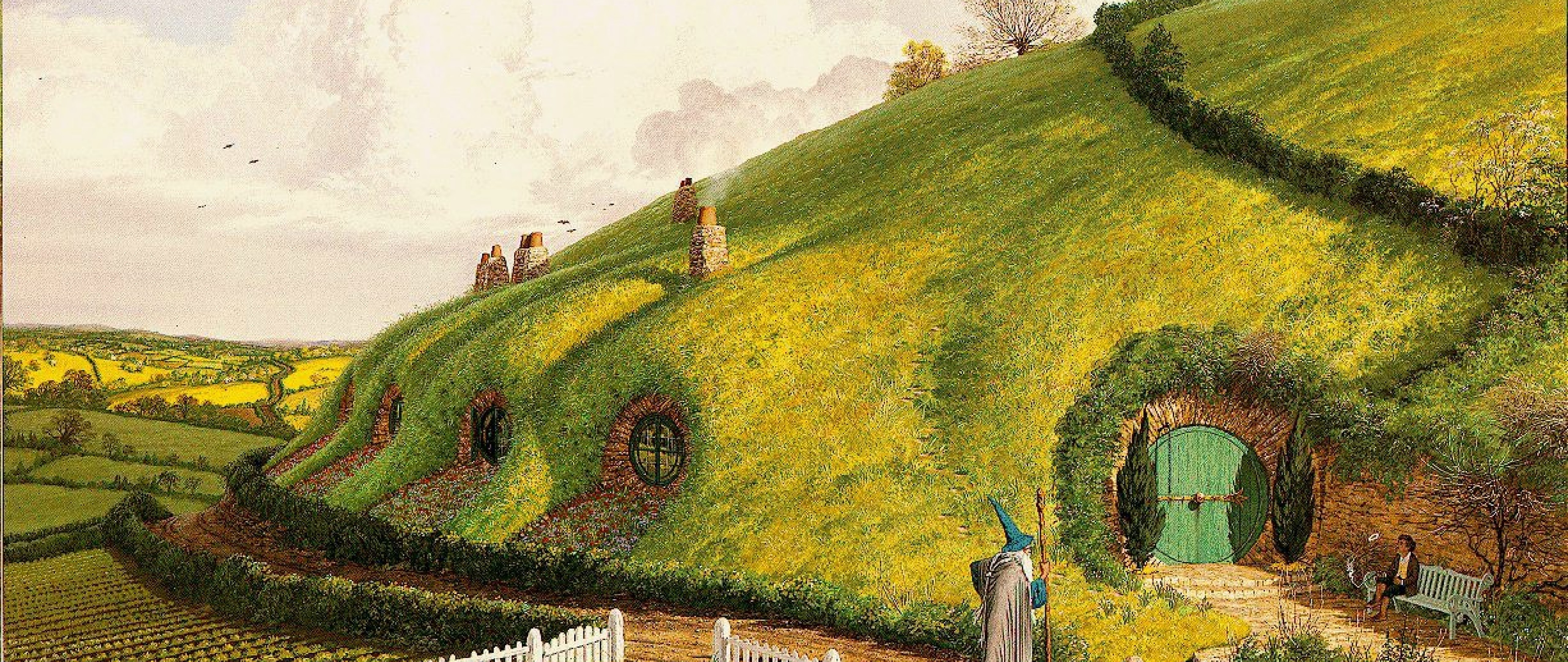 Hobbit Hole House HD Wallpaper 4K Ultra HD Wide TV