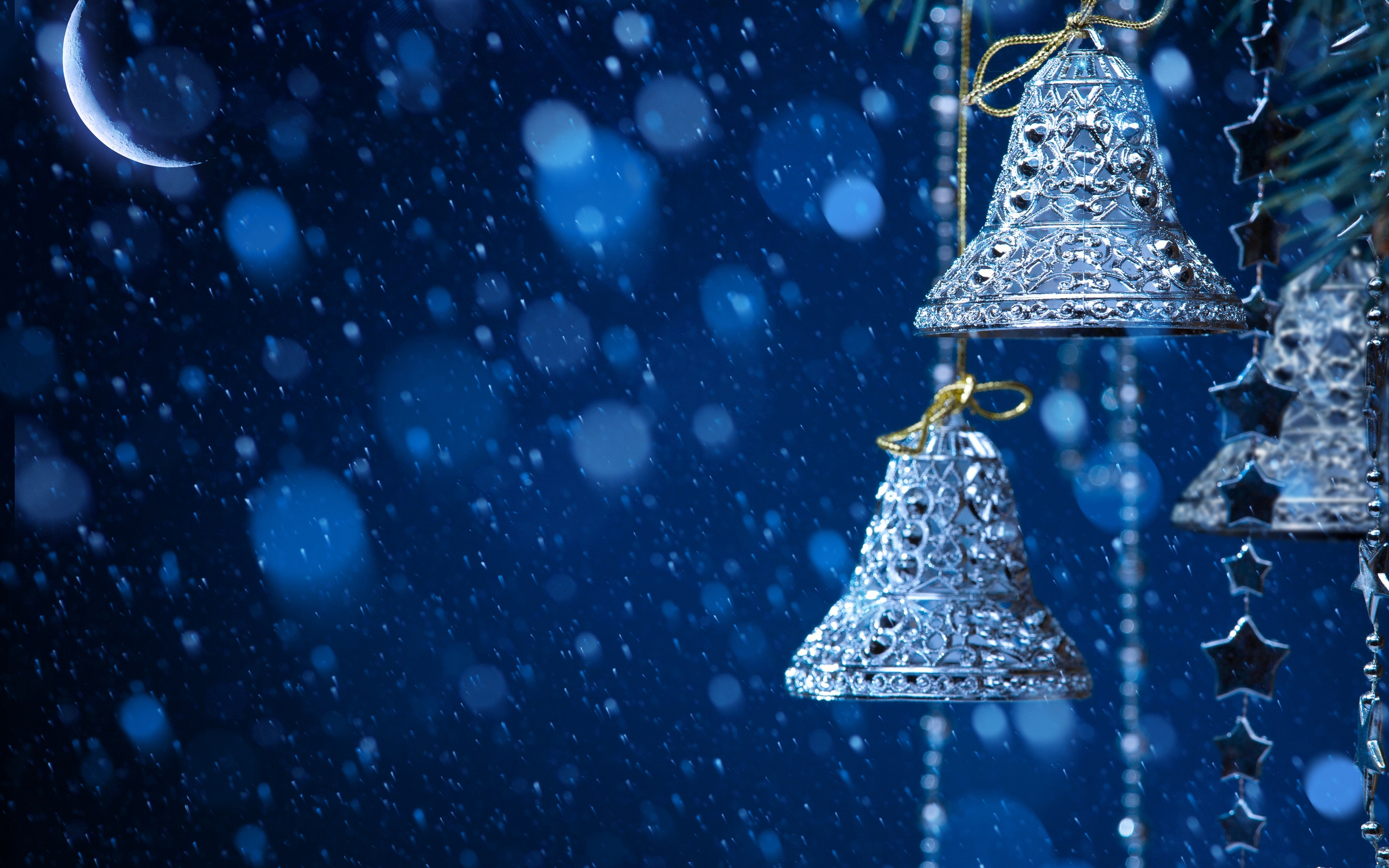 Wallpaper, 2560x1600 px, bell, Christmas, New Year 2560x1600