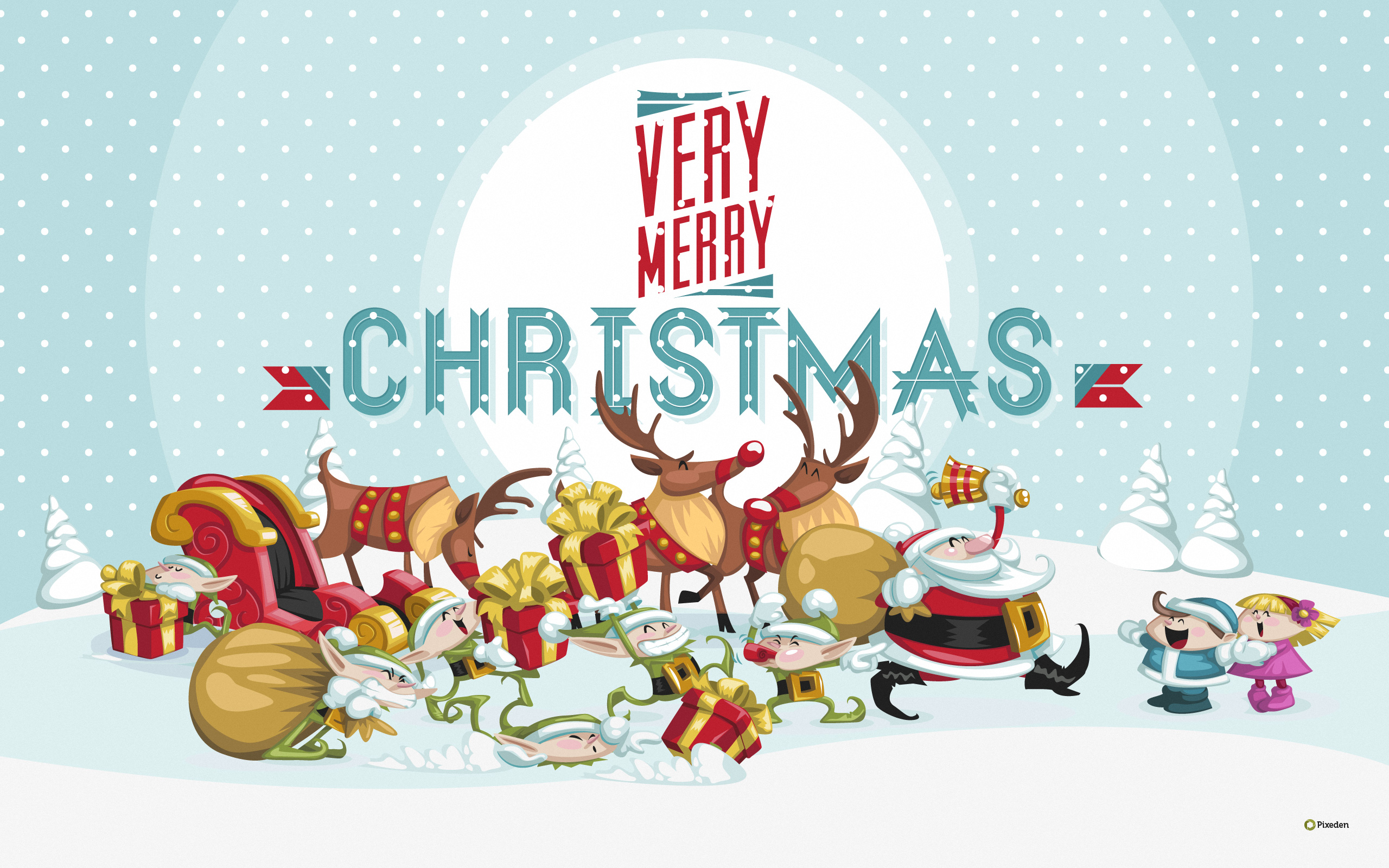 Merry Christmas 2560×1600 Wallpaper