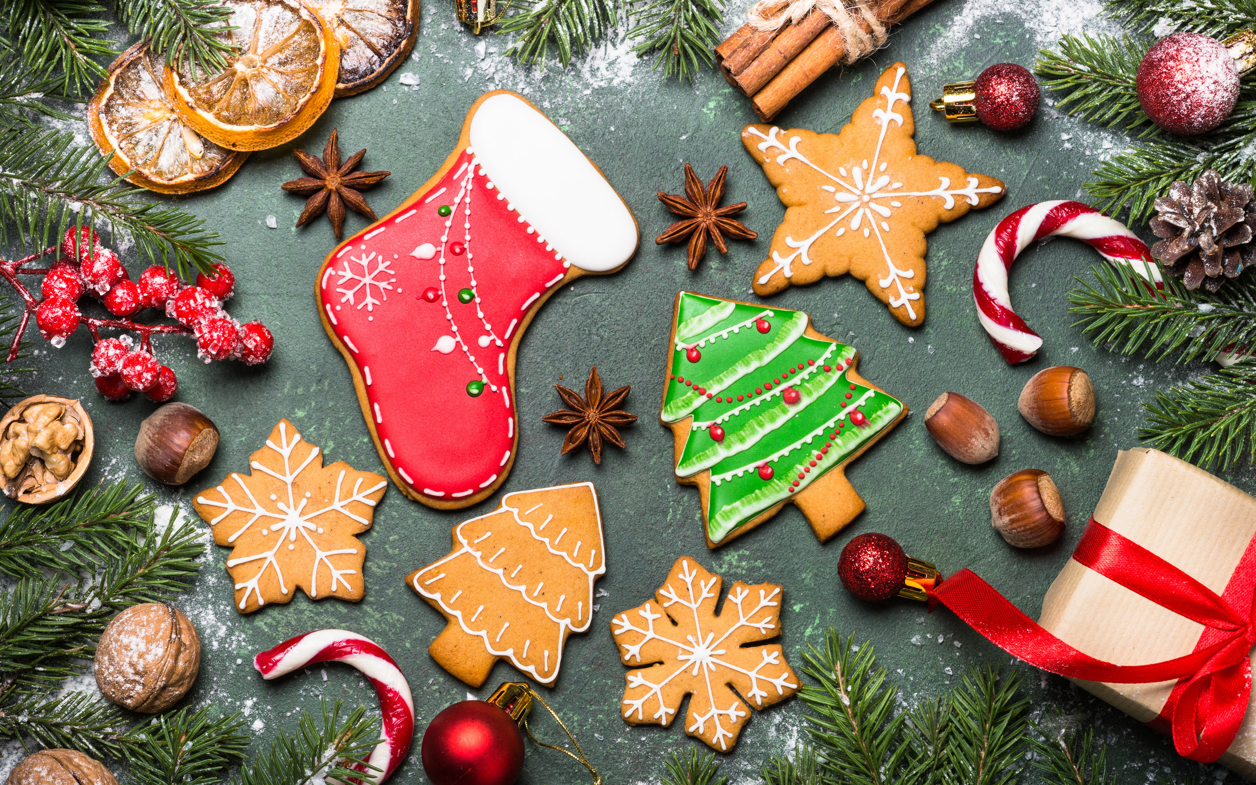 Christmas Bakery 2560x1600 Resolution HD 4k Wallpaper, Image, Background, Photo and Picture