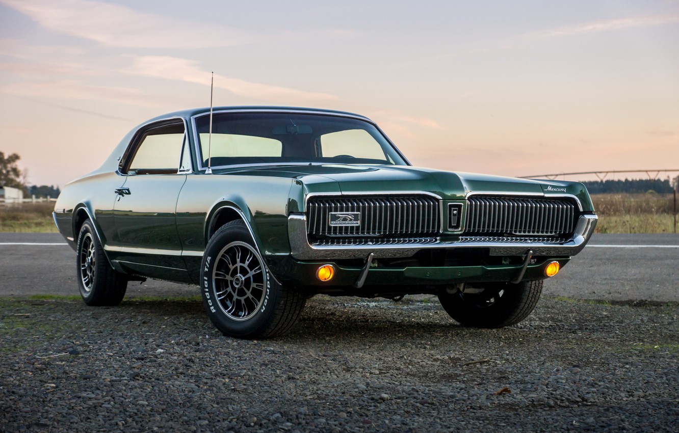 Wallpaper Style, Classic, 1967, XR 7, Mercury Cougar Image For Desktop, Section другие марки