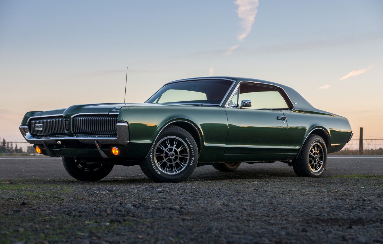 Wallpaper Style, Retro, Classic, 1967, XR 7, Mercury Cougar Image For Desktop, Section другие марки