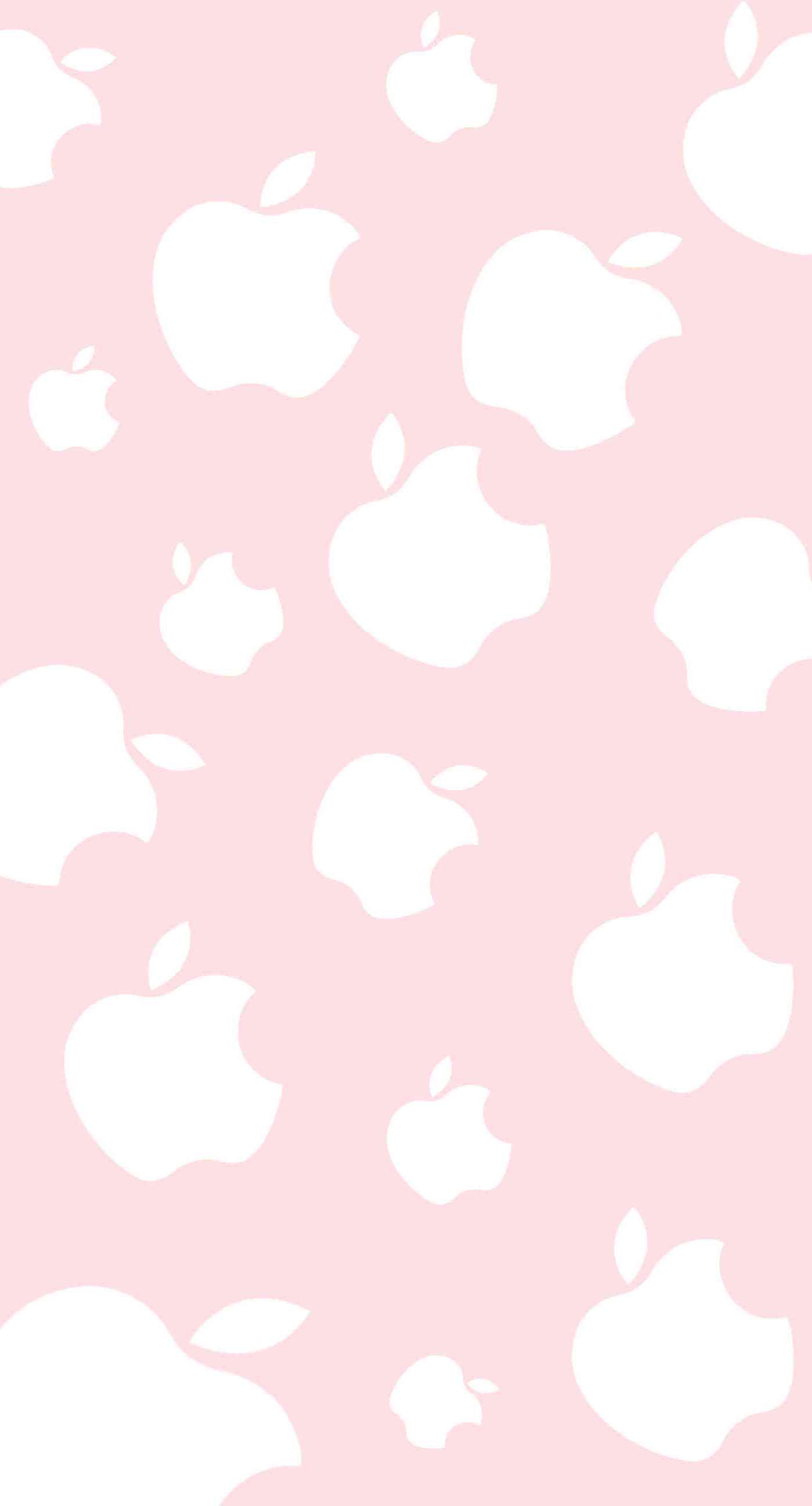 Cute Apple peach. wallpaper.sc iPhone7Plus