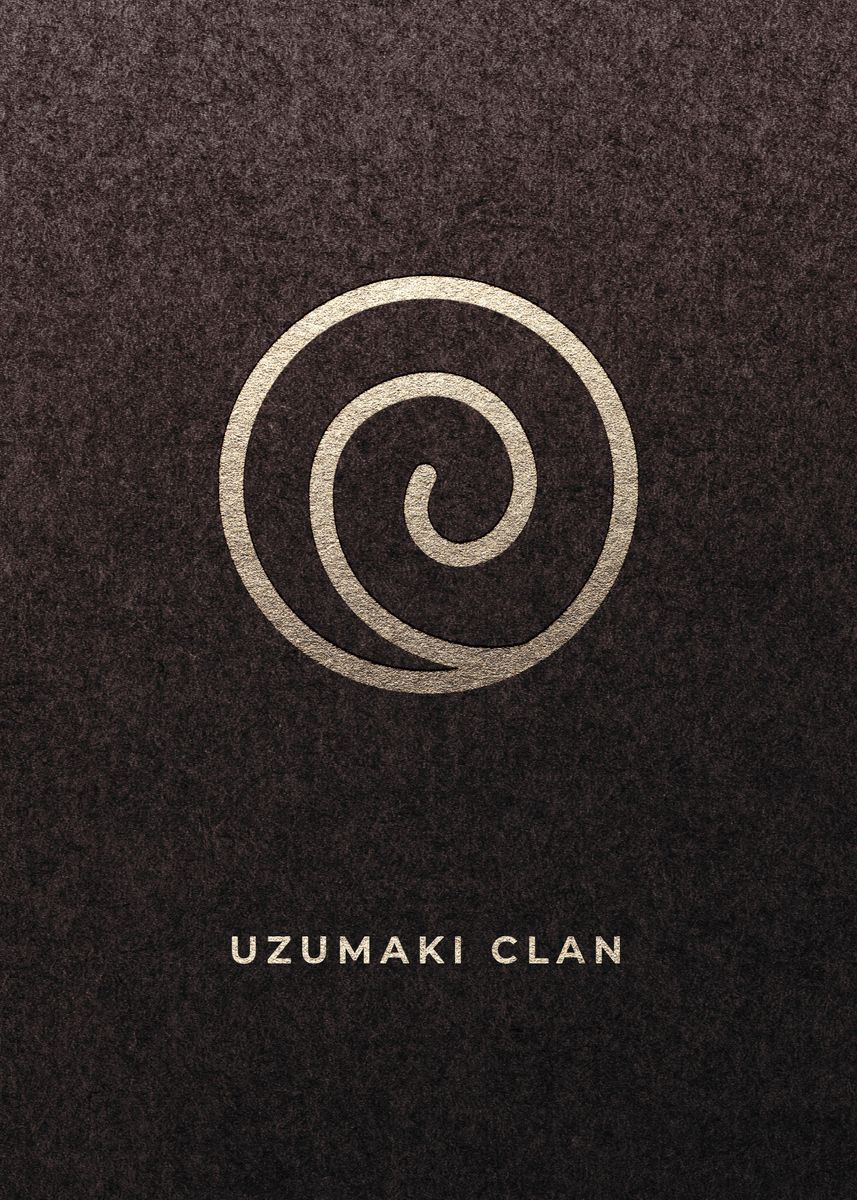 uzumaki clan' Poster by Bubble Art Bob. Displate. Naruto uzumaki art, Naruto clans, Itachi uchiha art