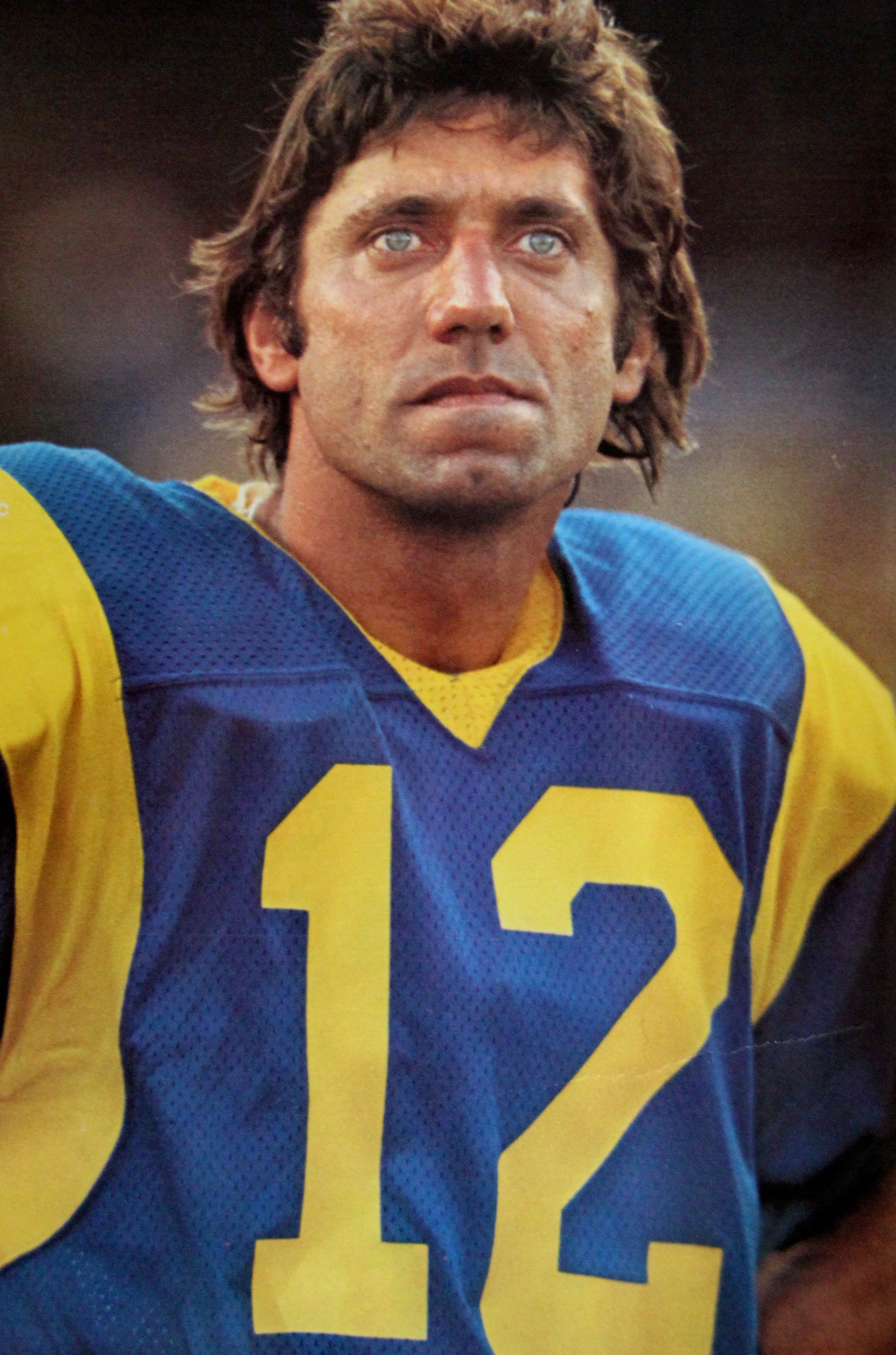 Namath as a Ram. Joe namath, Sports hero, New york football