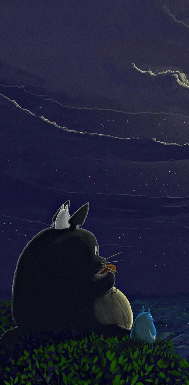 Totoro Phone Wallpaper, HD Totoro Phone Background on WallpaperBat