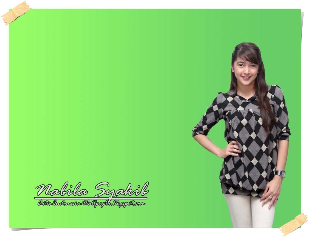 Artis Indonesia Wallpaper: Nabila Syakieb 8