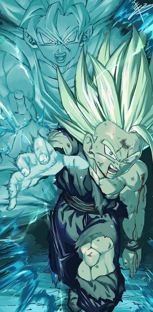 Gohan y Goku wallpaper