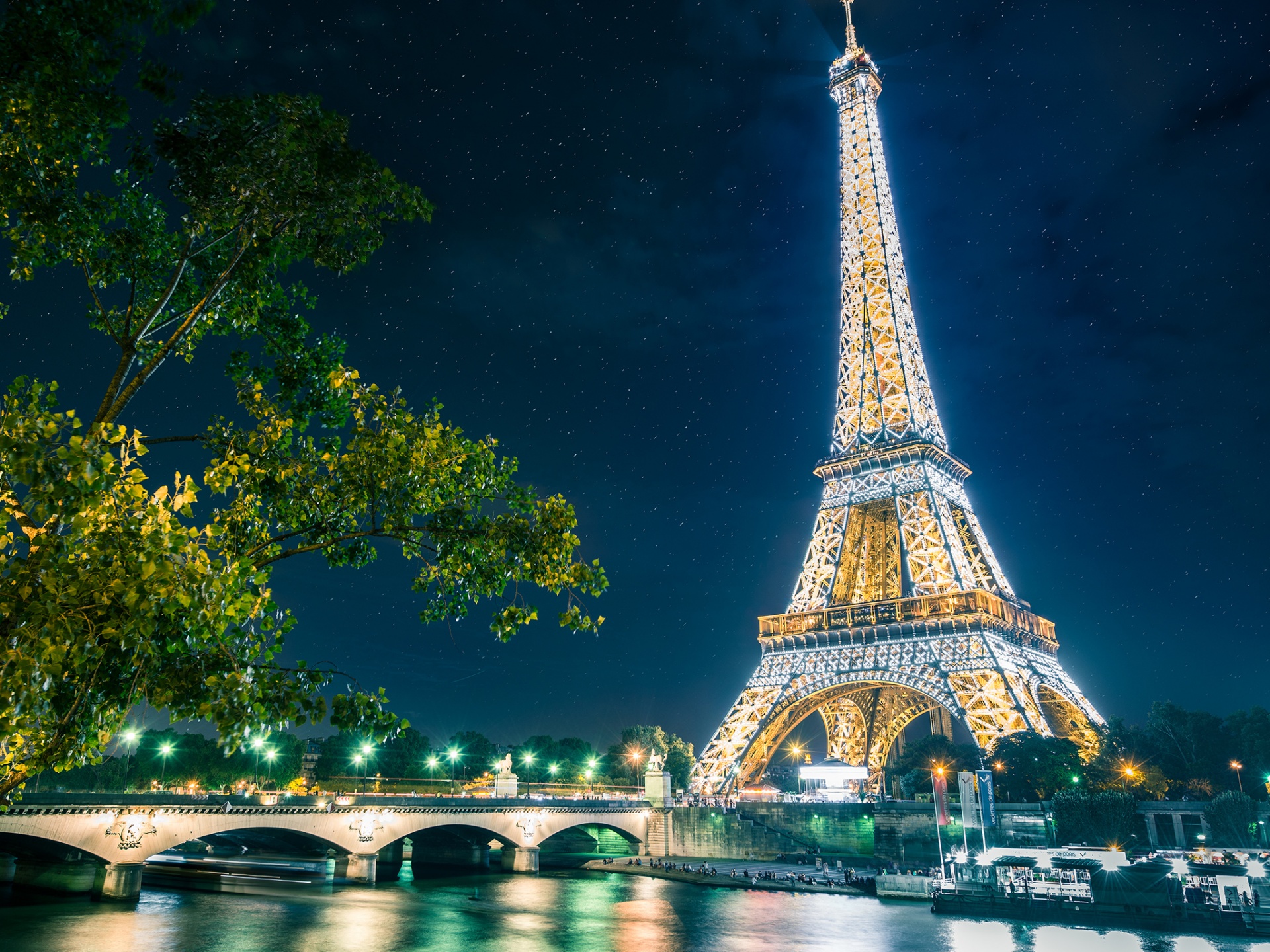 Eiffel Tower At Night