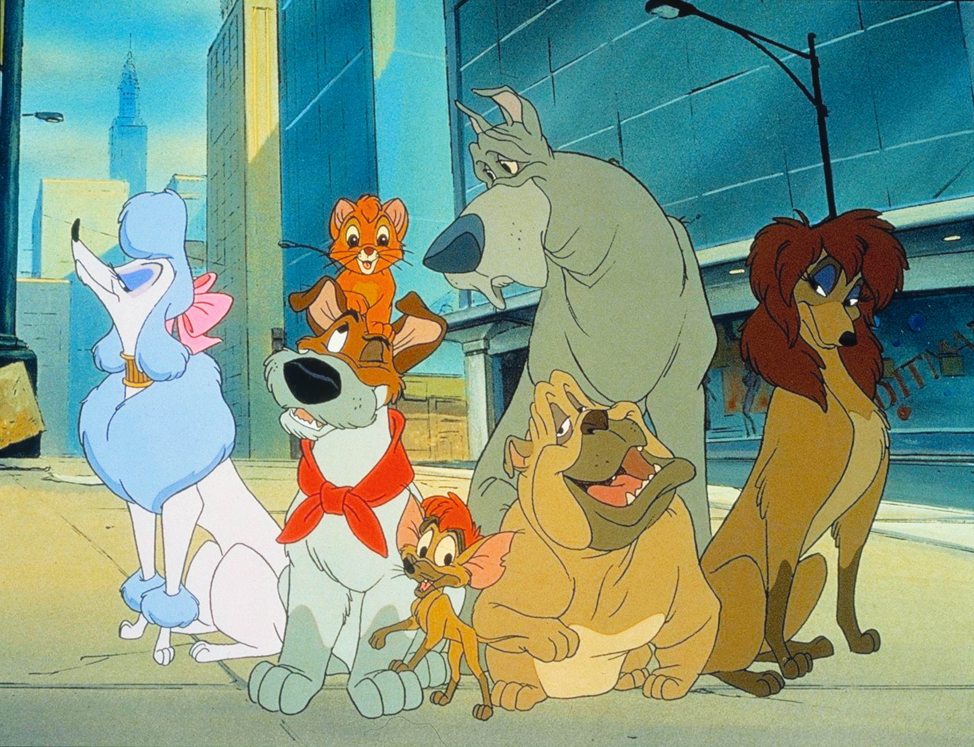 Oliver & Company HD Wallpaper