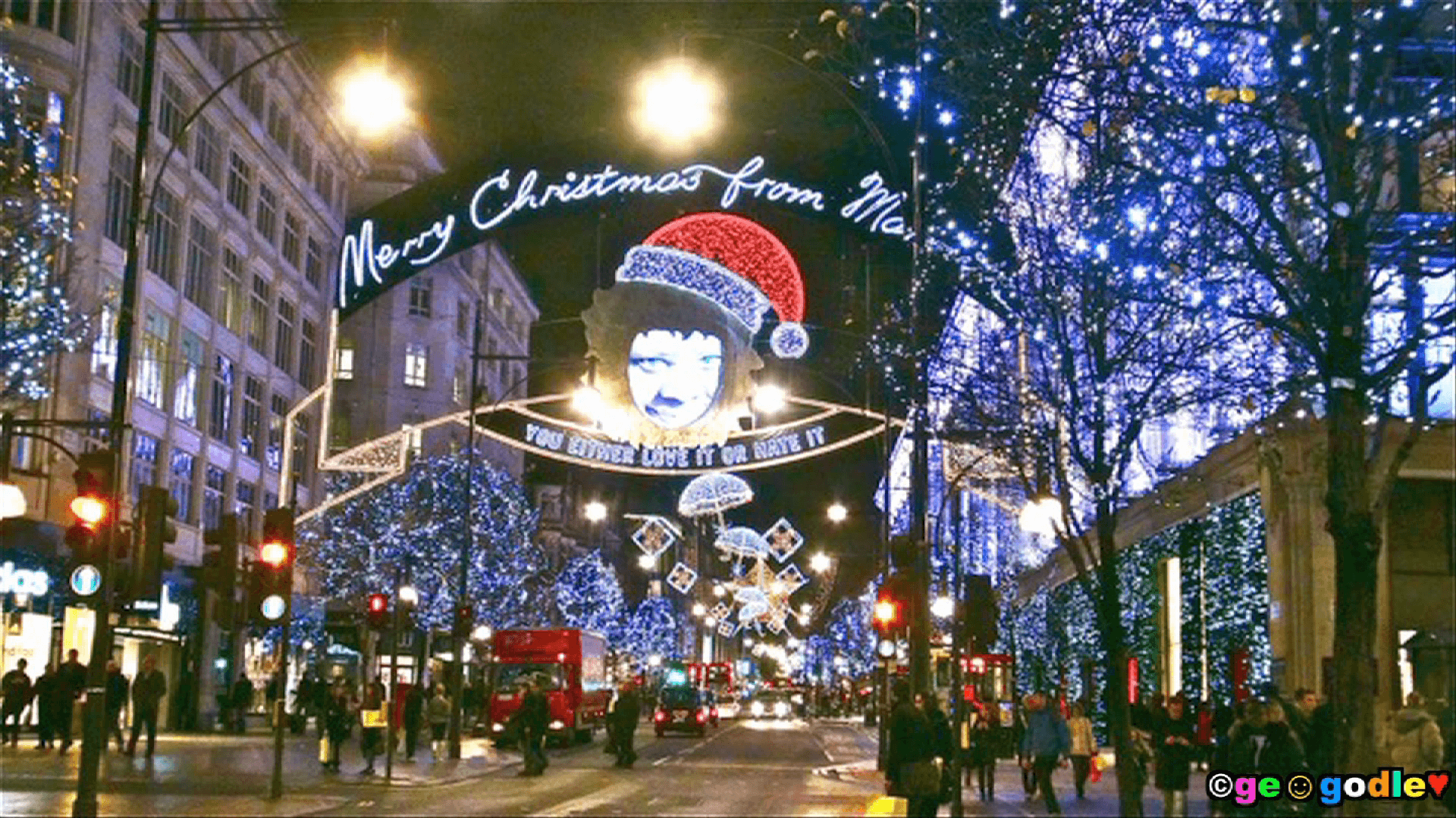 London Christmas HD Wallpaper