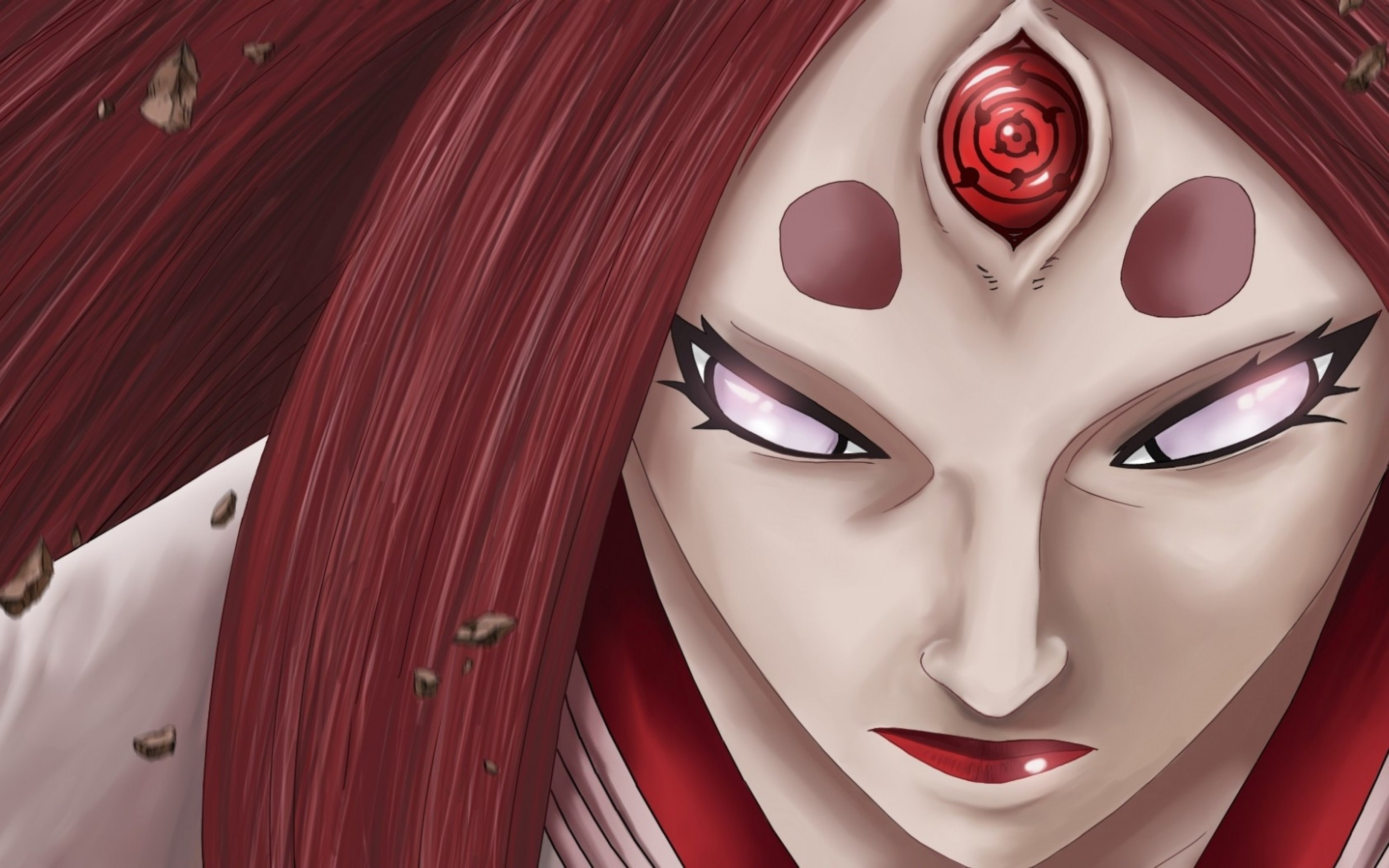 Download 2880x1800 Naruto, Kaguya, Redhead Wallpaper for MacBook Pro 15 inch
