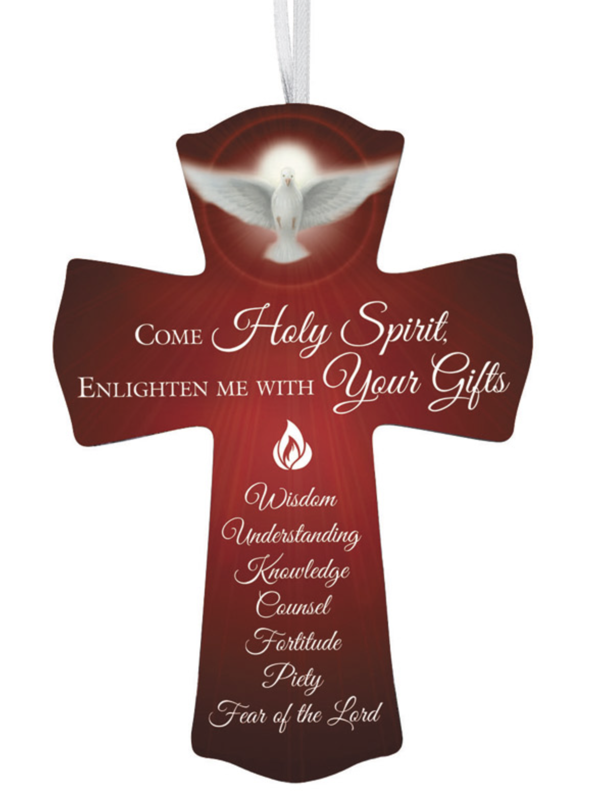 Gifts of the Holy Spirit Confirmation Cross