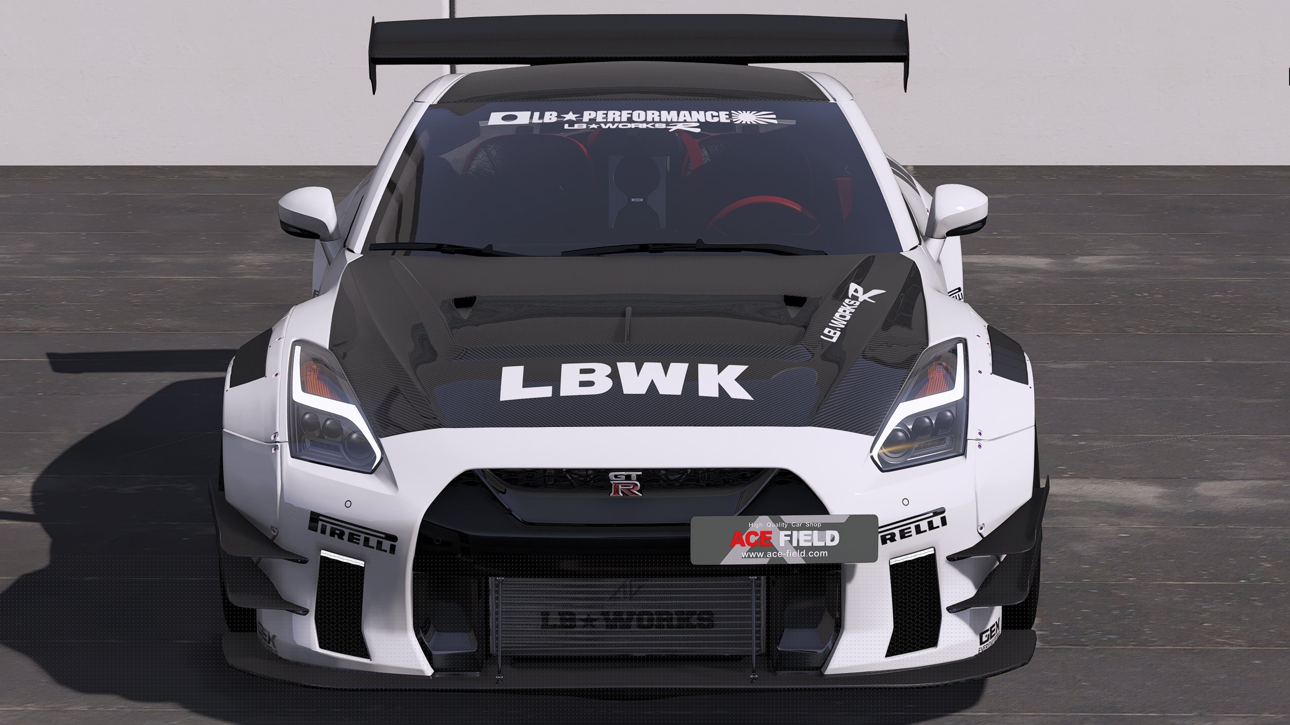 Download Free Mods [2019 Nissan GT R Liberty Walk LB Performance]LBWK Liverymods.net