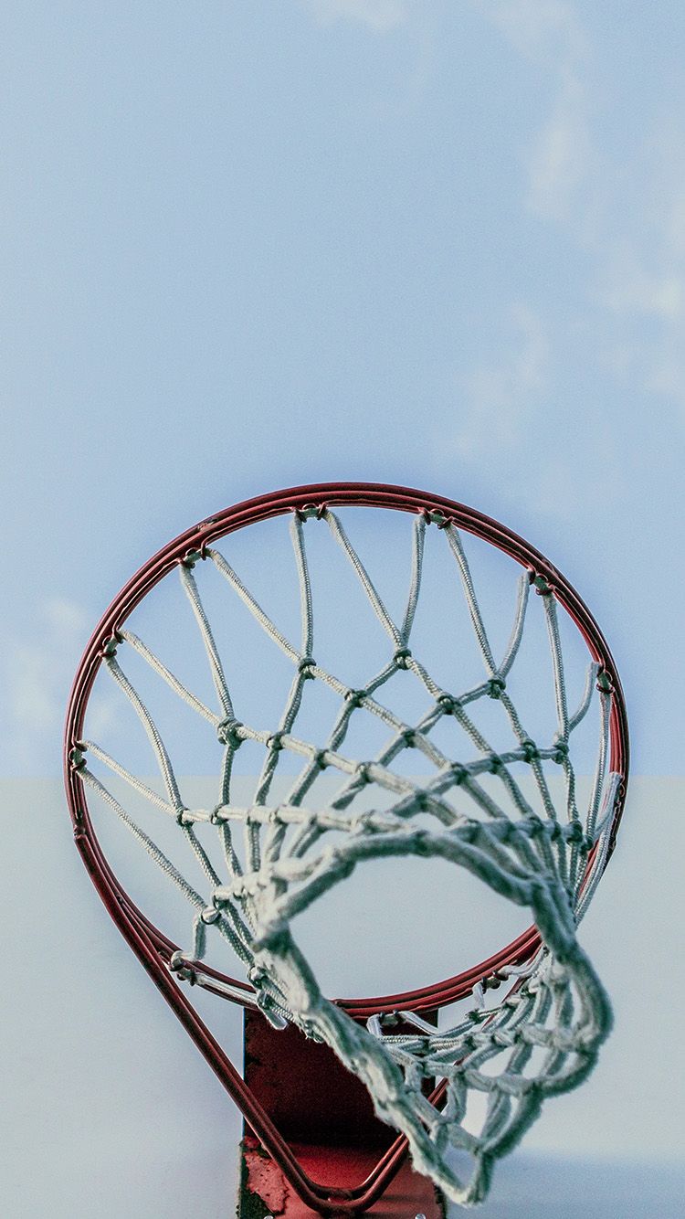 basketball hoop wallpaper, basketball hoop, net, basketball, team sport, netball