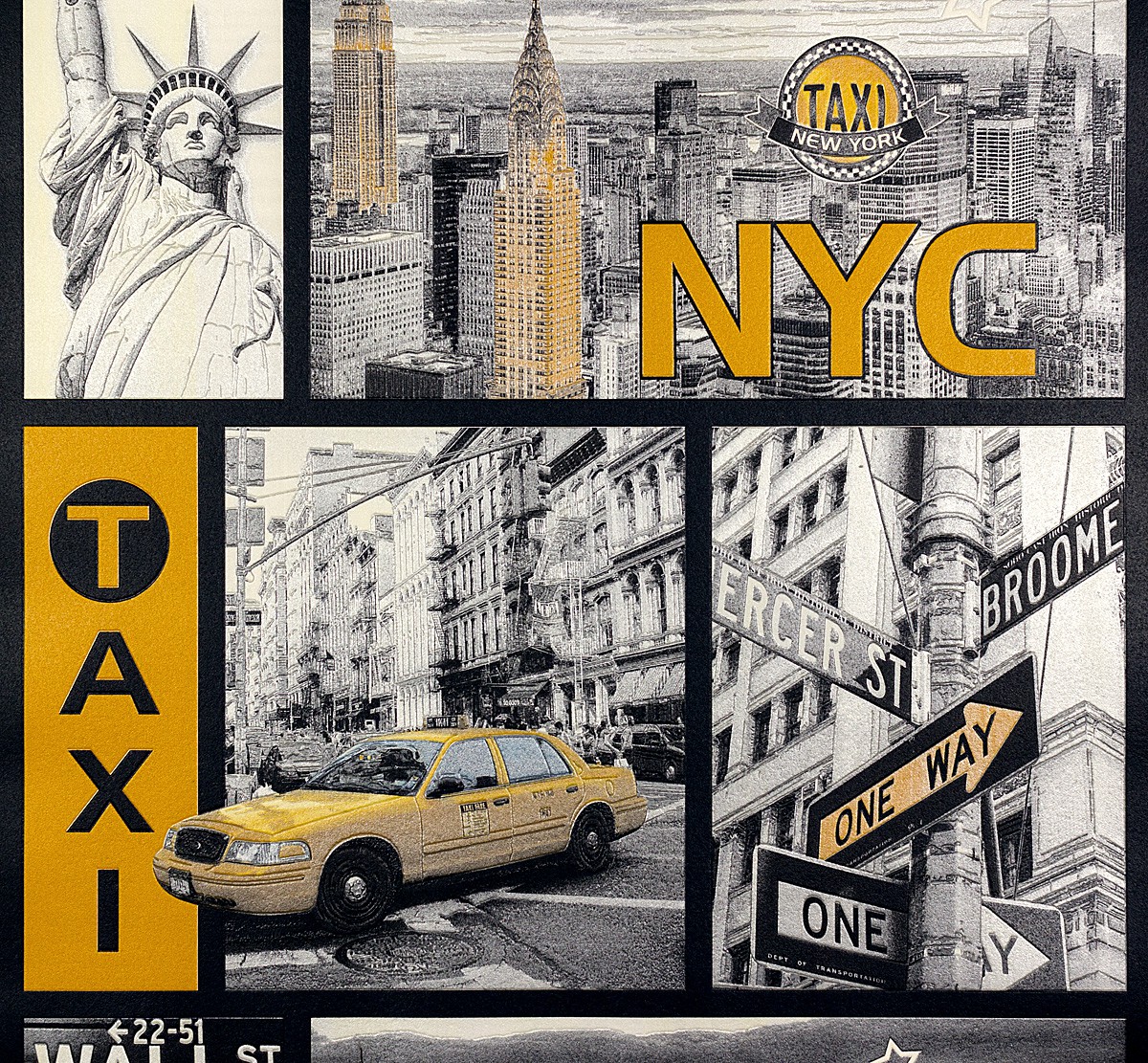 Tapeta New York Taxi