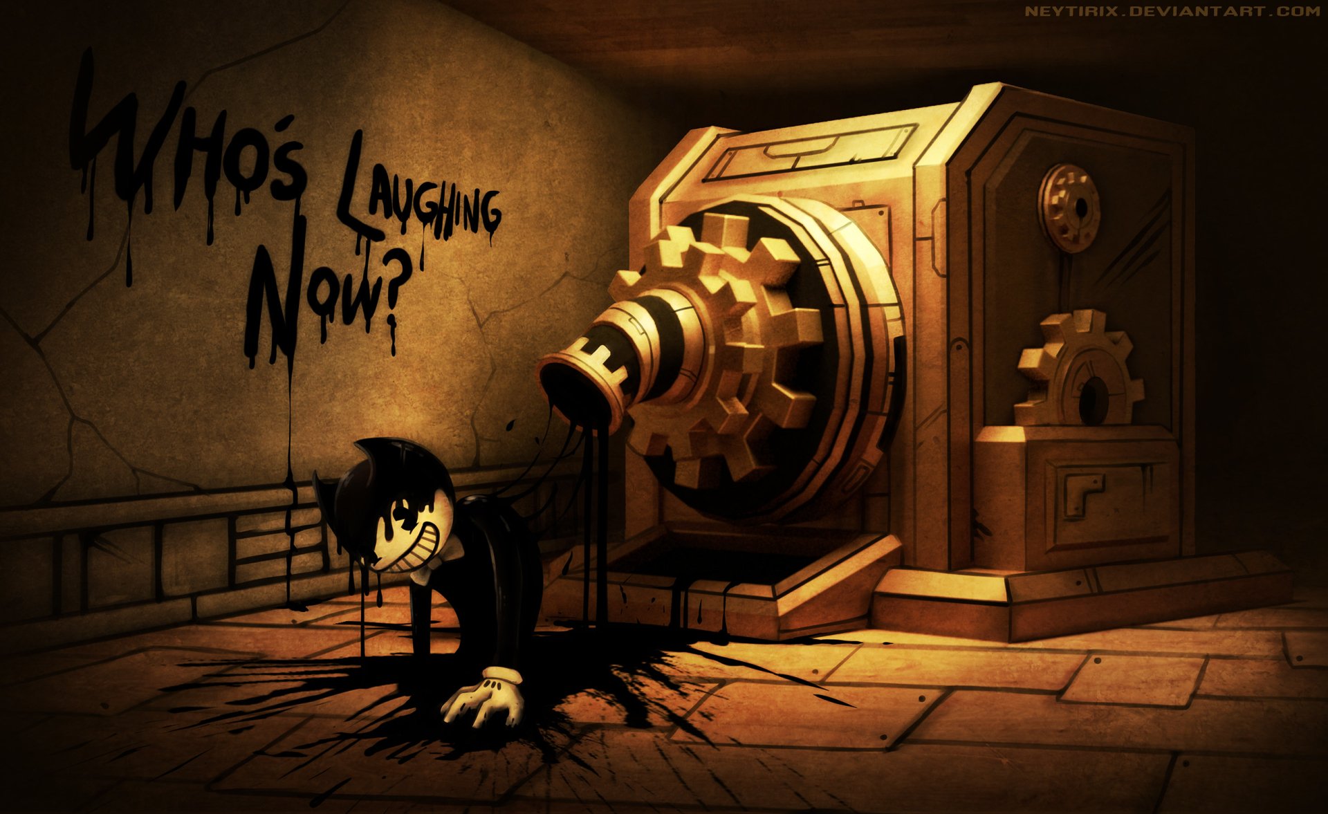 Bendy (Bendy and the Ink Machine) HD Wallpaper and Background Image