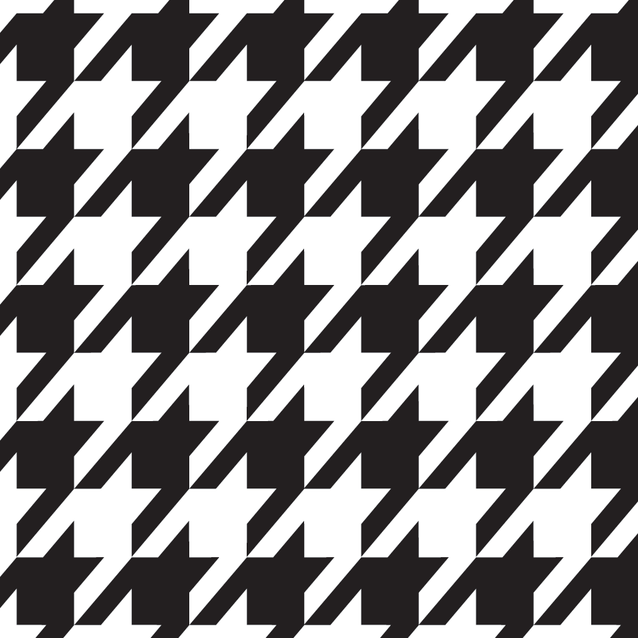 Black And White Houndstooth Pattern. Black And White Dog Tooth