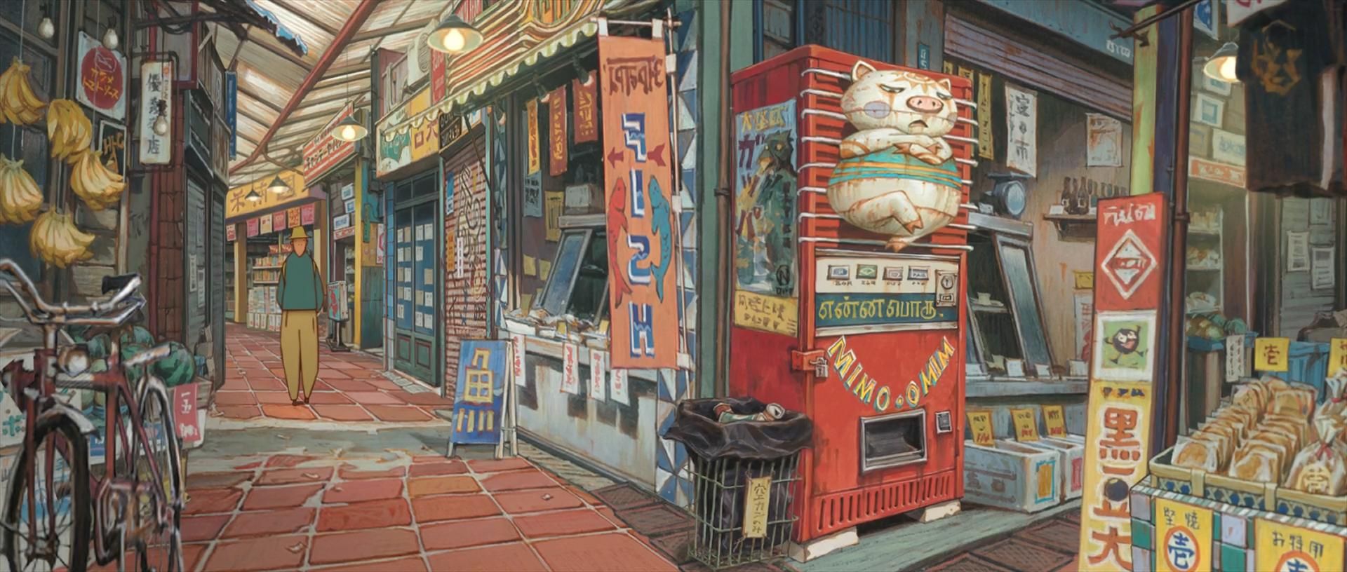 Tekkon Kinkreet Background Art. Art background, Anime background, Anime scenery