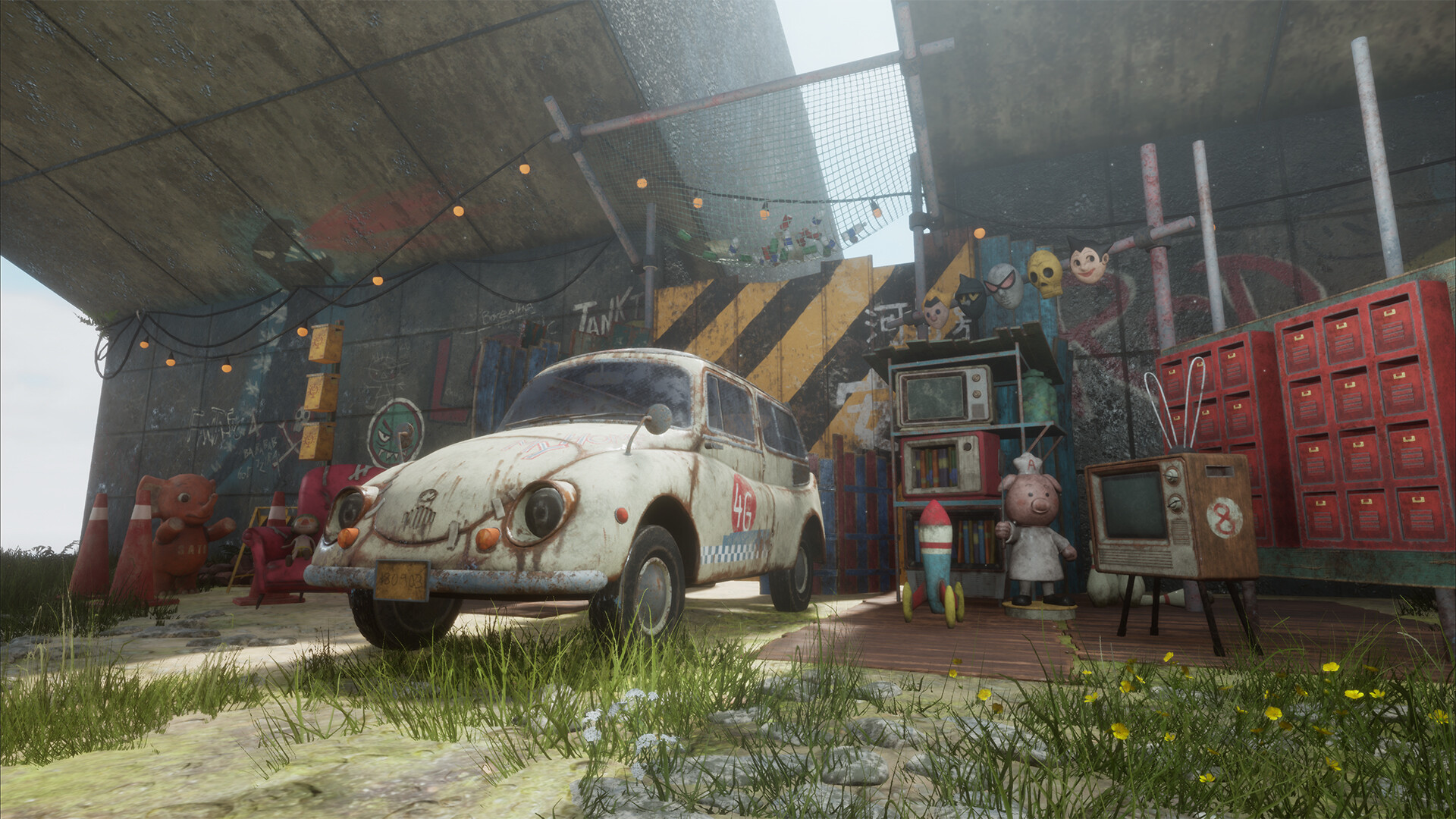 Tekkonkinkreet Environment Modelling, Jing Xi Chong