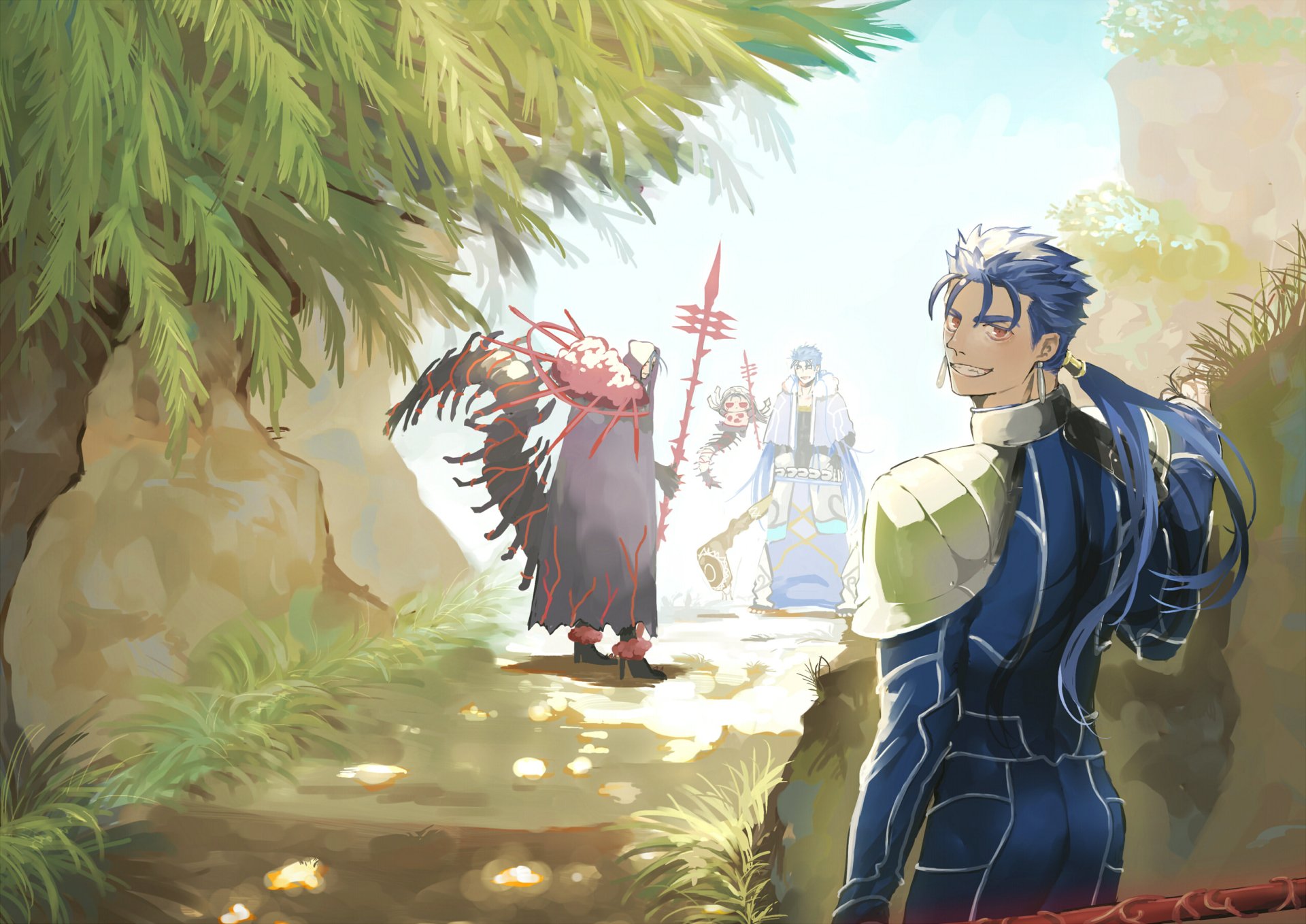 Cu Chulainn Alter HD Wallpaper and Background Image