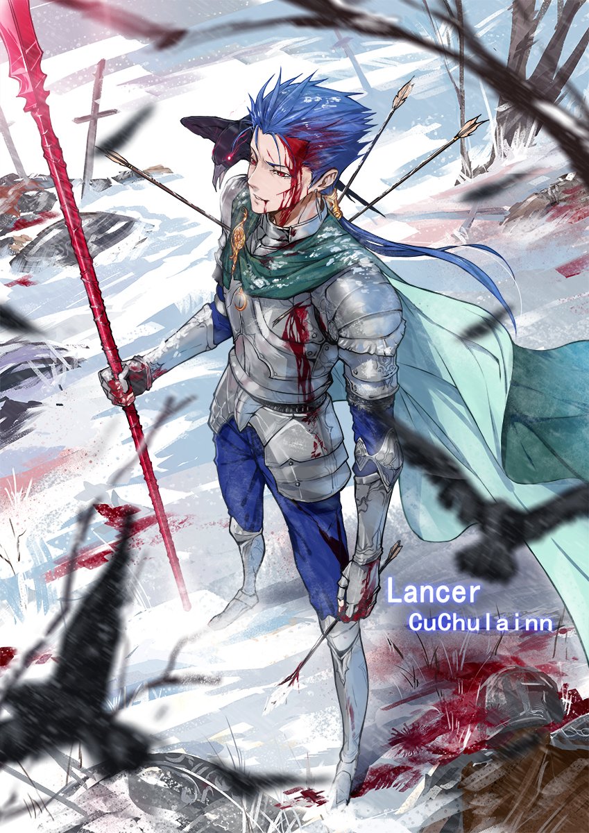 Wallpaper de Animes ···(っ ˘ω˘ς) - #Lancer #CúChulainn Fate Series: #FateStayNight #FateStayNightUnlimitedBladeWorks #FateStayNightHeavensFeel #FateGrandOrder