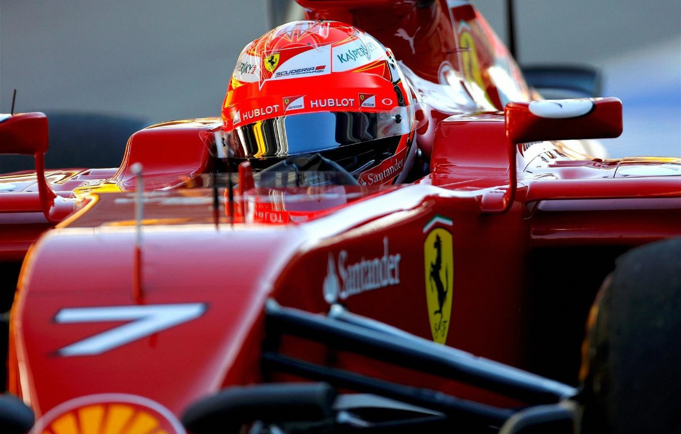 Wallpaper helmet, ferrari, formula 1, kimi raikkonen also, raikkonen also, kimi, f14t image for desktop, section спорт
