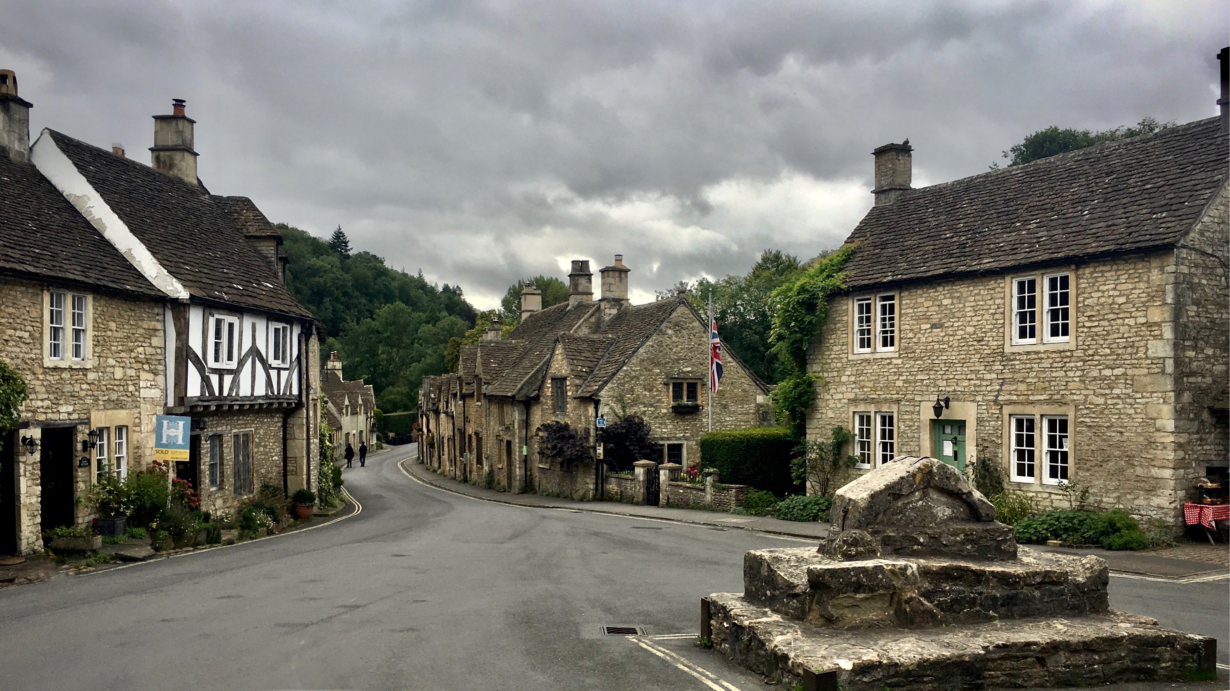 3932x2211 #Public Domain Image, #castle Combe, #town, #timbered, #stone, #old, #road, #tudor, #half Timbering, #village, #house, #english, #stone Cottages HD Wallpaper
