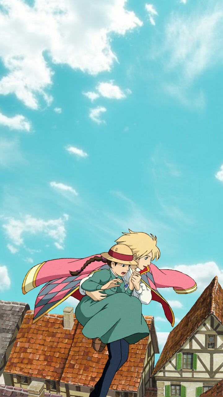 Latest HD Howls Moving Castle iPhone Wallpaper about life