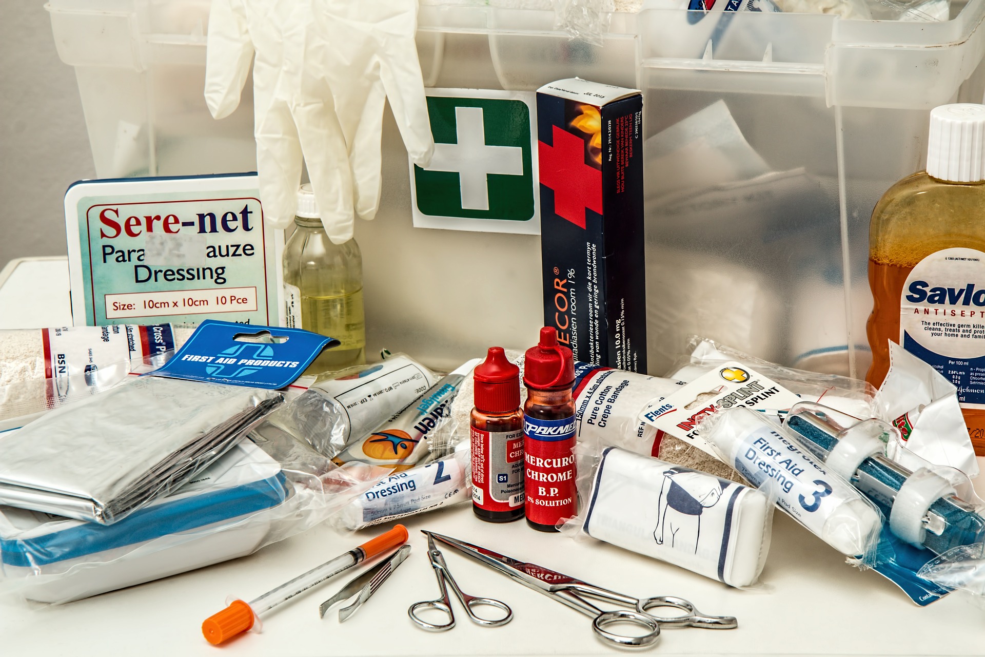 Building A Personal Travel First Aid Kit & Gear Repair Kit