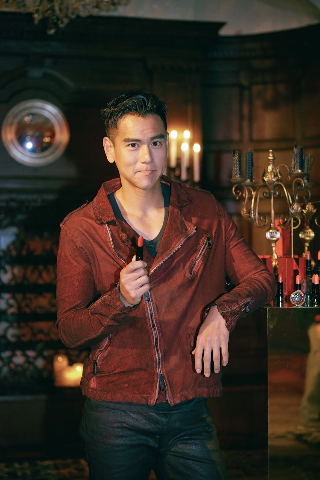 Actor Eddie Peng poses for photo shoot