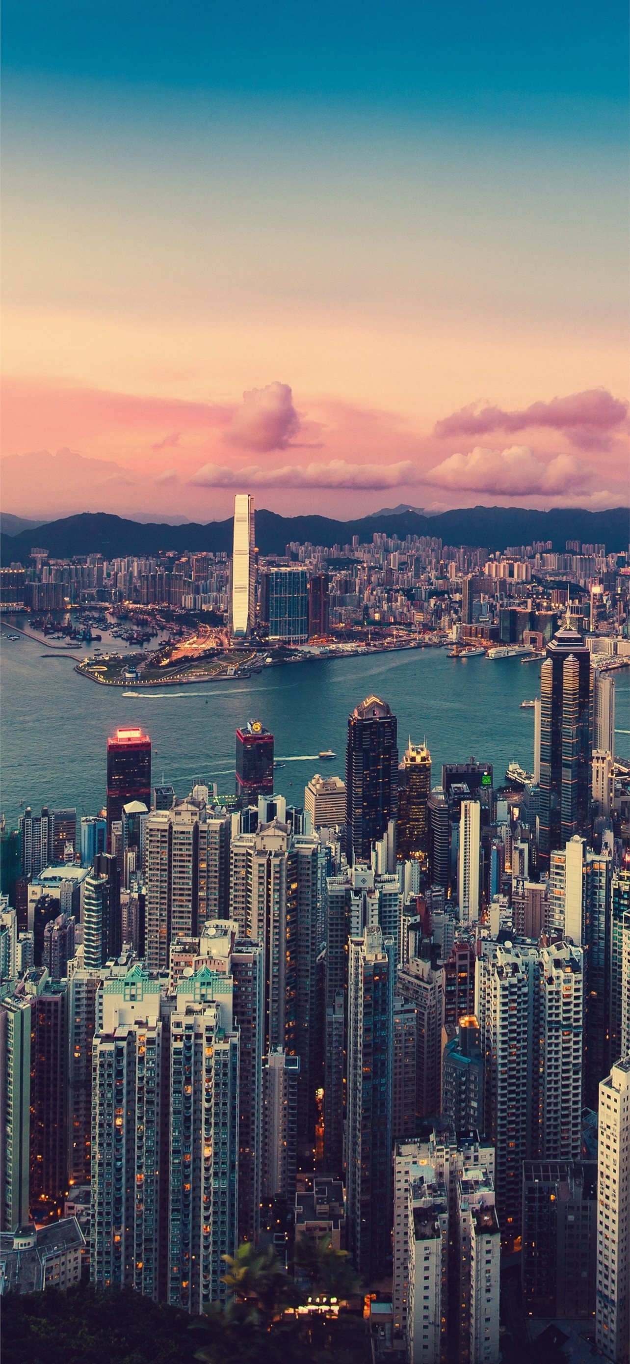 Hong Kong 8K Resolution HD City 4K Image Photo a. iPhone Wallpaper Free Download