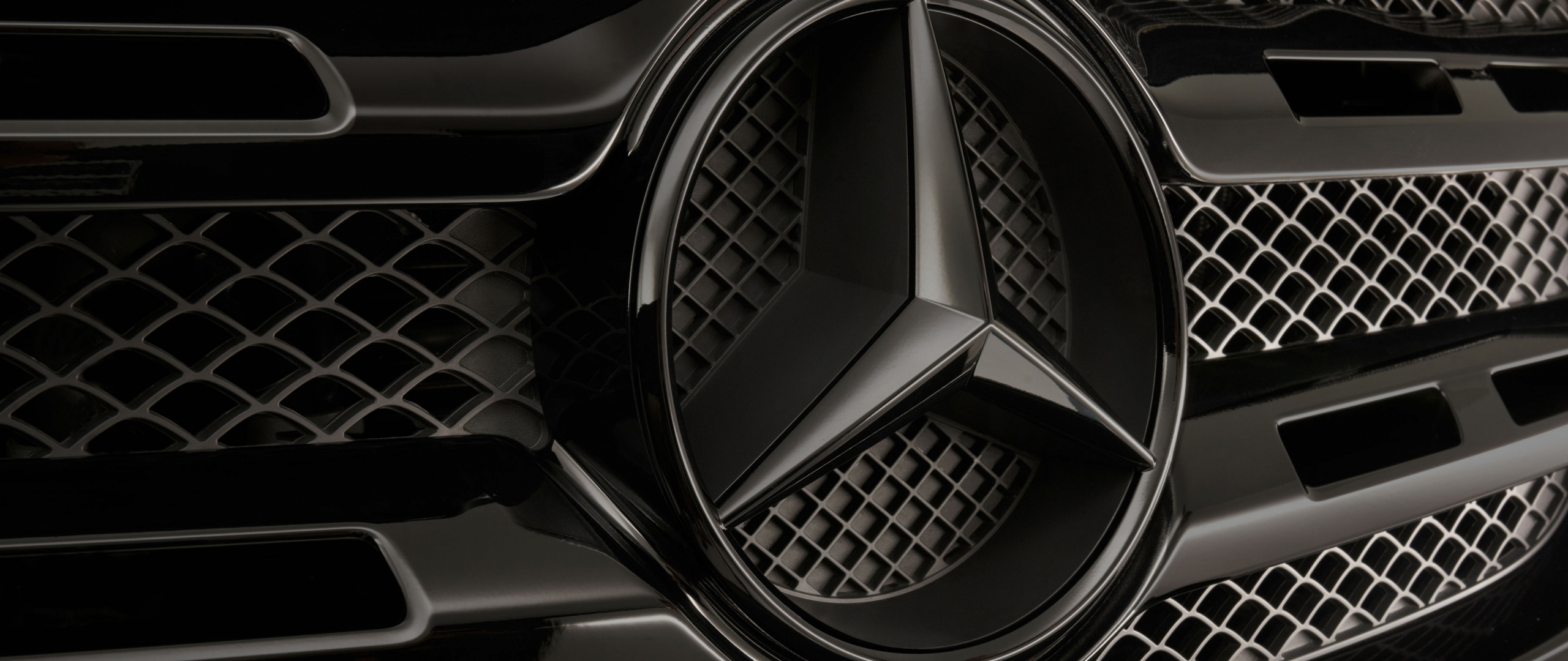 Mercedes Benz X Class Wallpaper 4K, Logo, Black Dark
