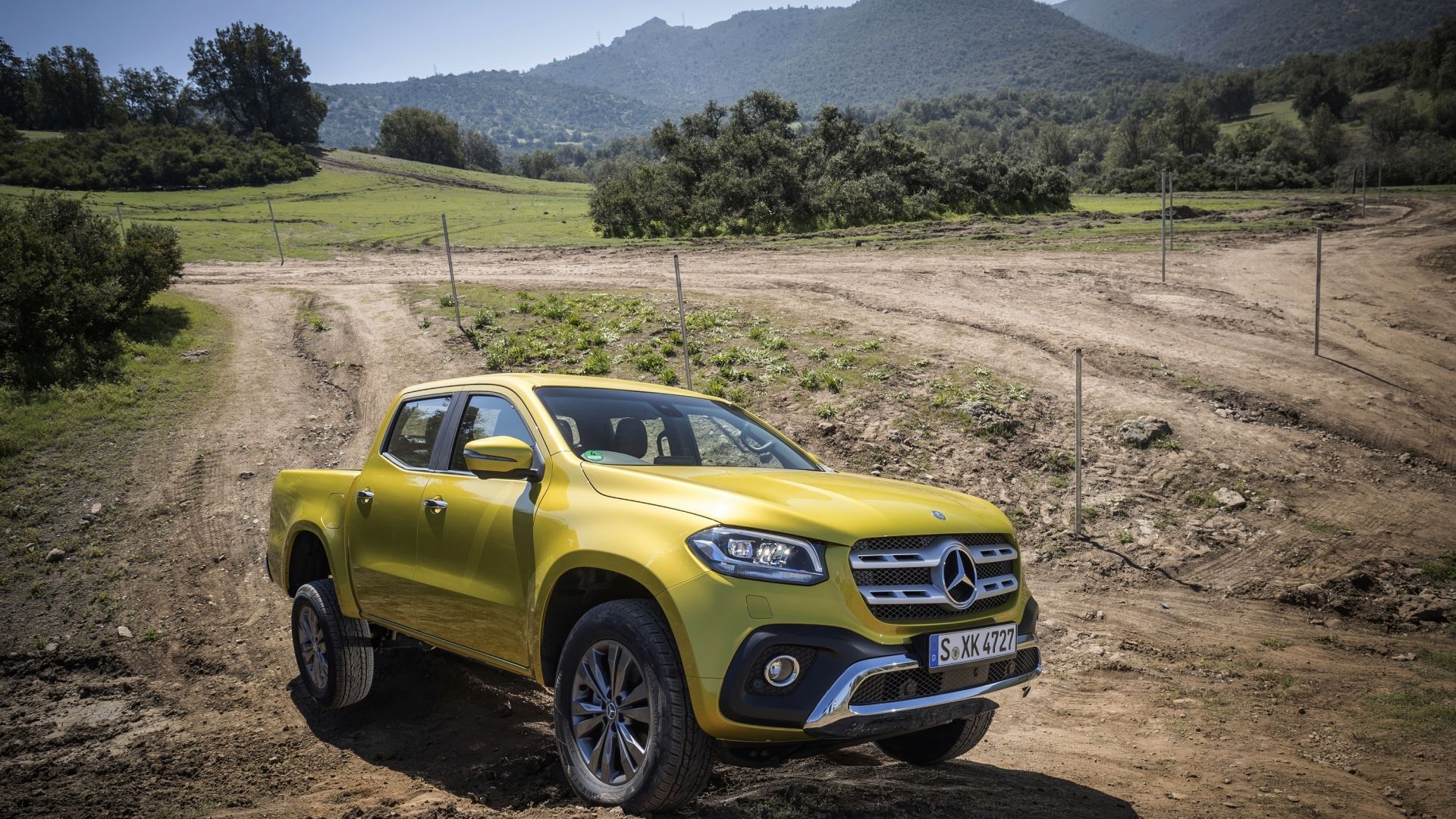Desktop Wallpaper Pickup, Mercedes Benz Concept X Class, HD Image, Picture, Background, B71eeb