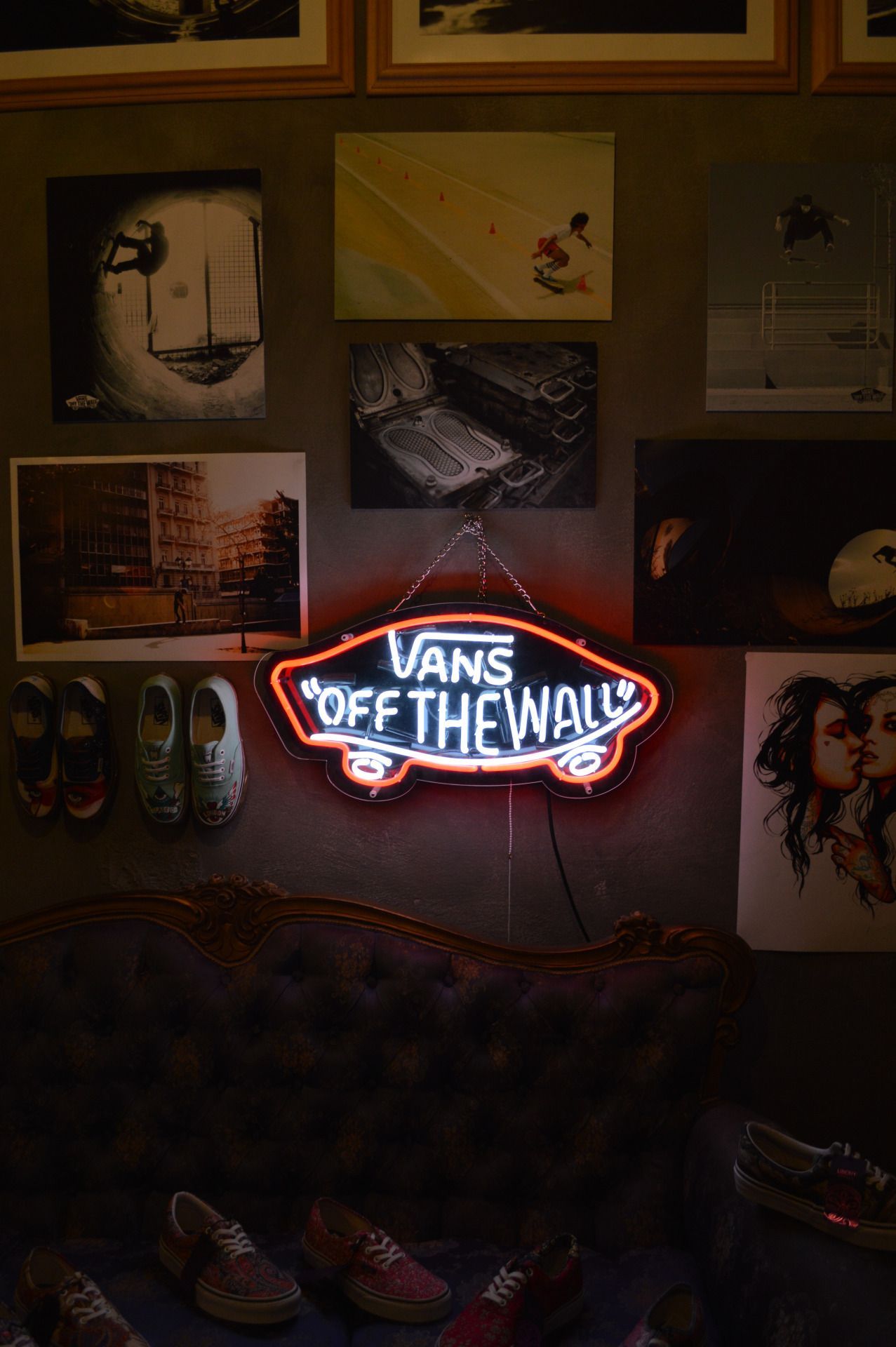 Neon Vans Off the Wall Wallpapers on WallpaperDog