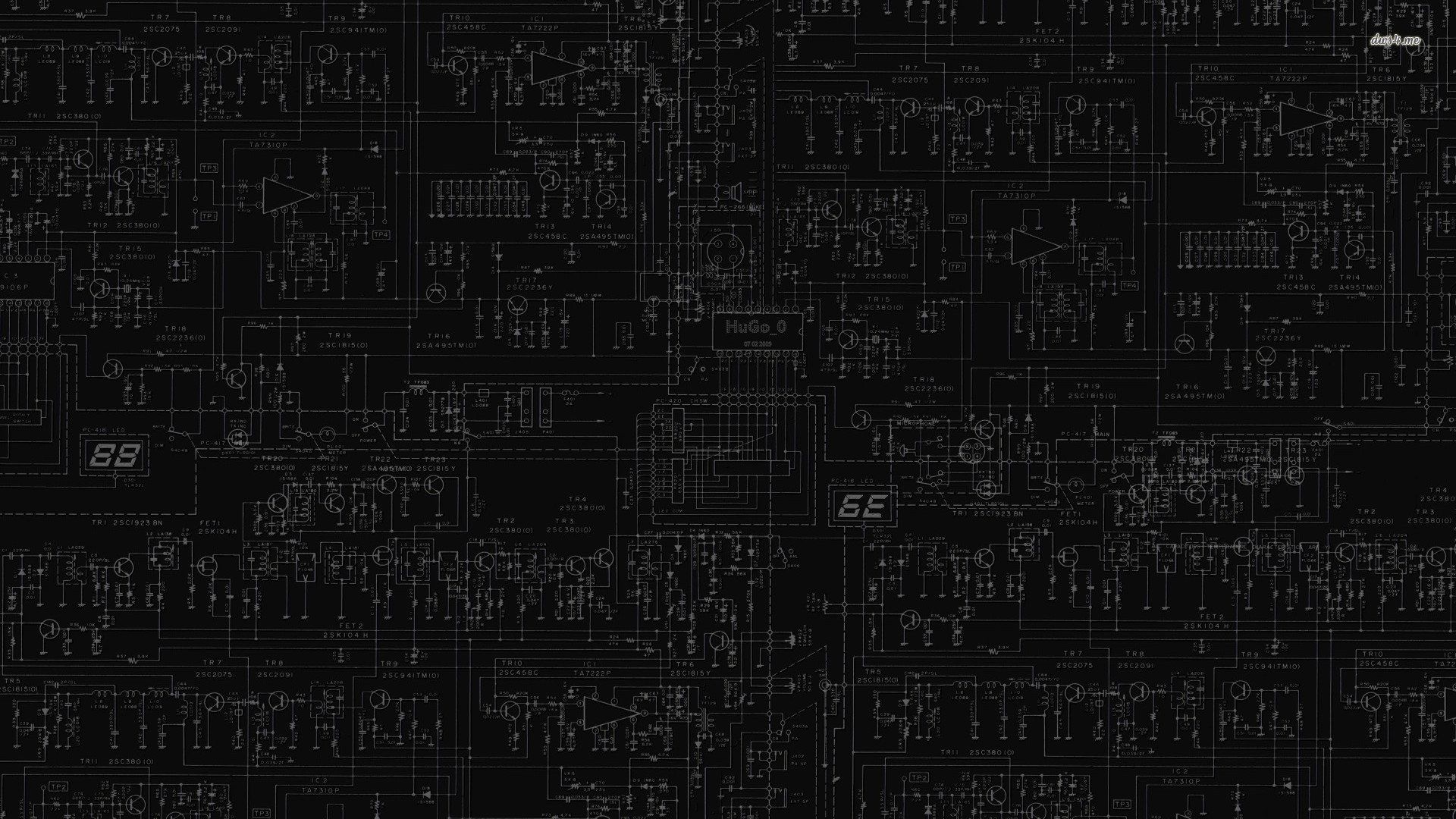 Dark Electronic Wallpaper Free Dark Electronic Background