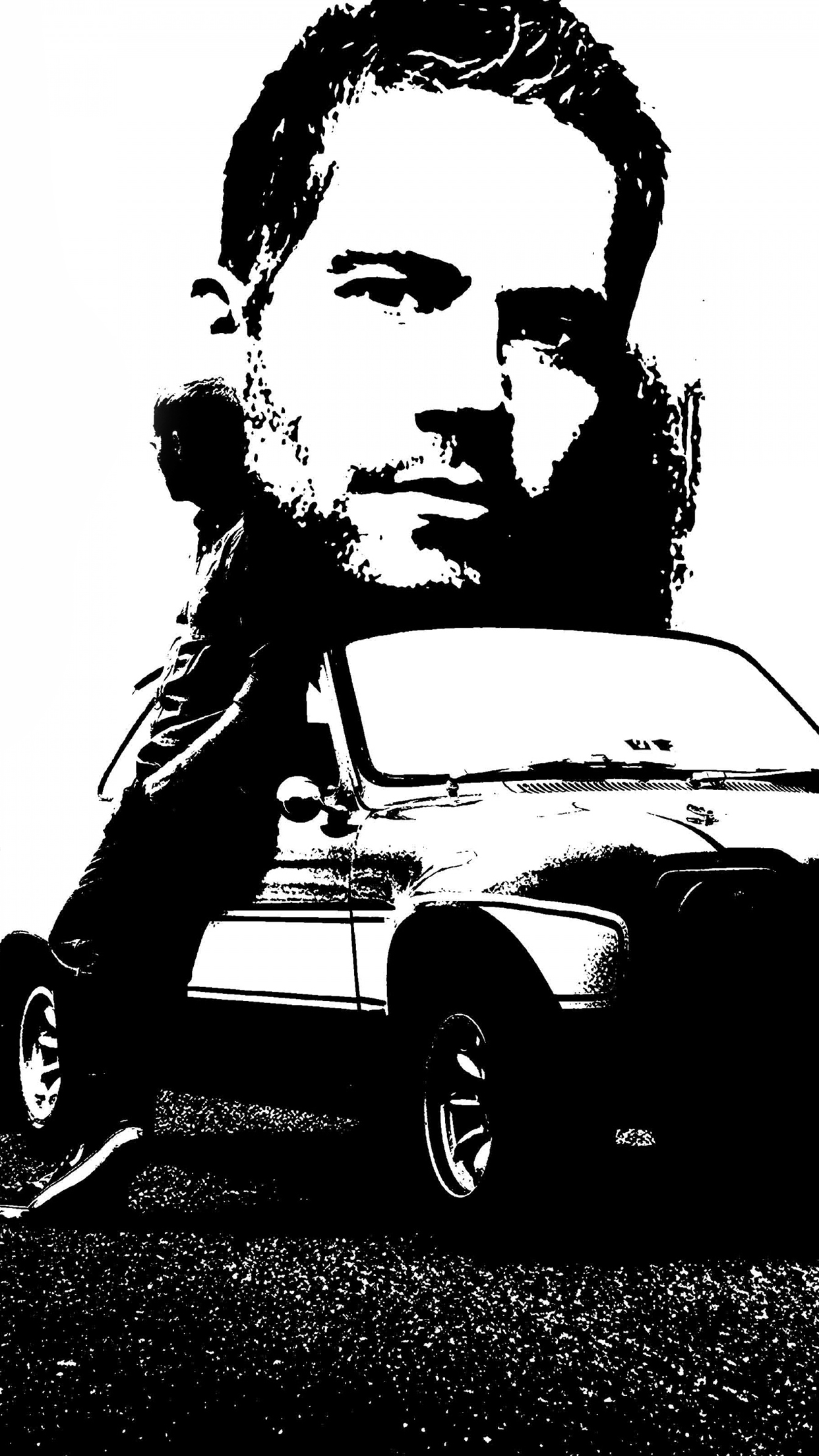 Fast & Furious Paul Walker Wallpaper for iPhone 11, Pro Max, X, 8, 7, 6