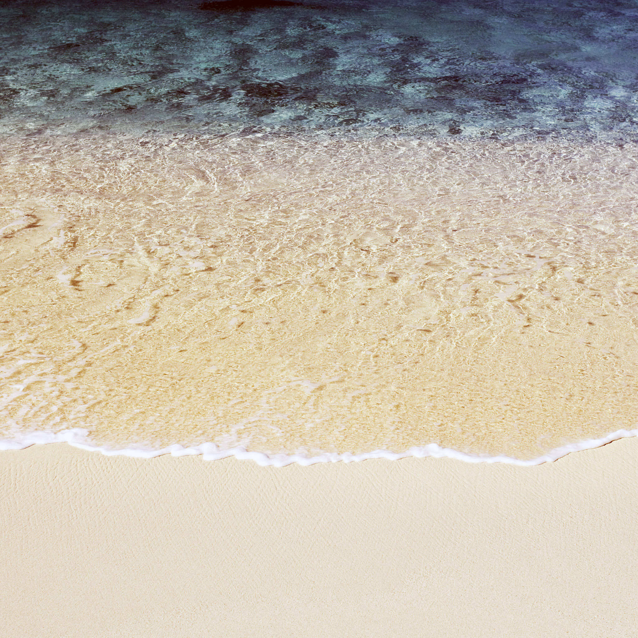 ipad beach wallpaper, water, sky, sand, beige, sea, wave