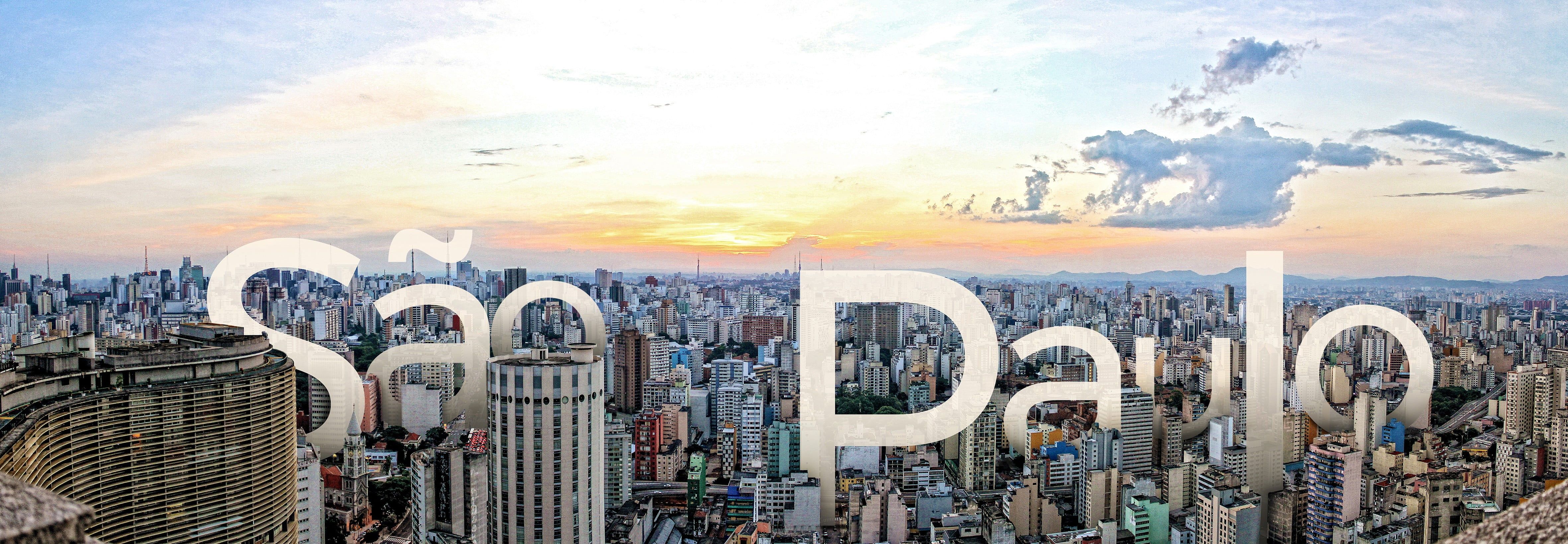 city buildings São Paulo #cityscape #albinos #building #Brazil #typography digital art K #wallpaper #hdwallpaper #deskt. City wallpaper, Skyline, City buildings