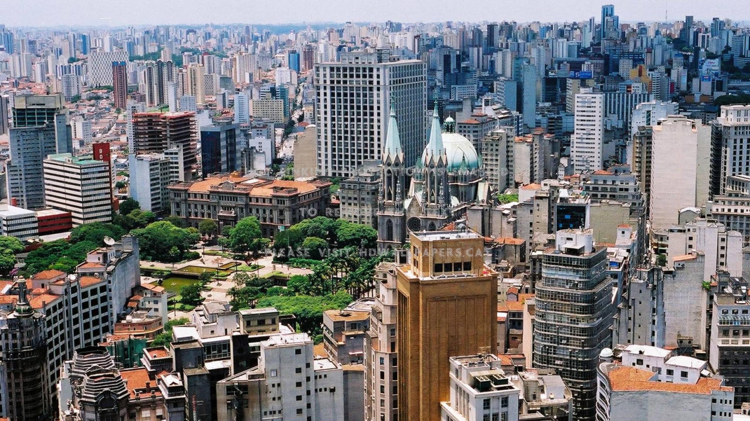 sao paulo brazil city skyscrapers fun