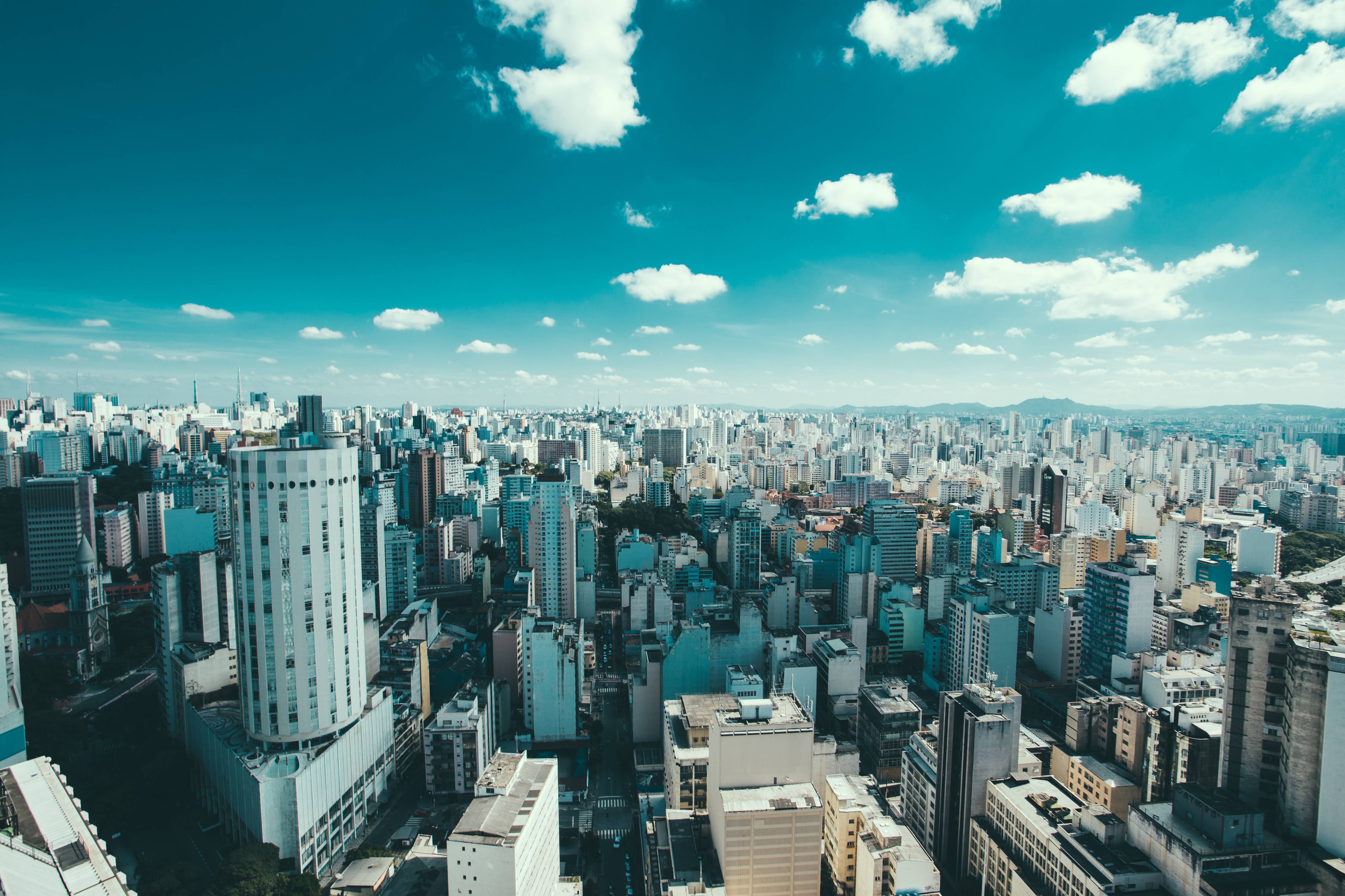 #sao, #buildings, #clouds, #city, #brazil, #cityscape, #paulo HD Wallpaper