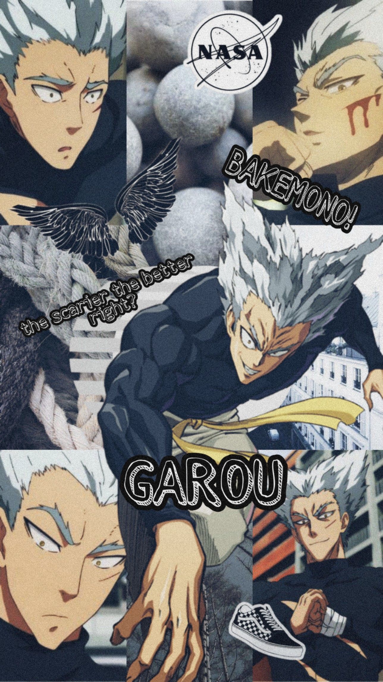 Garou Aesthetic One Punch Man Wallpapers Wallpaper Cave