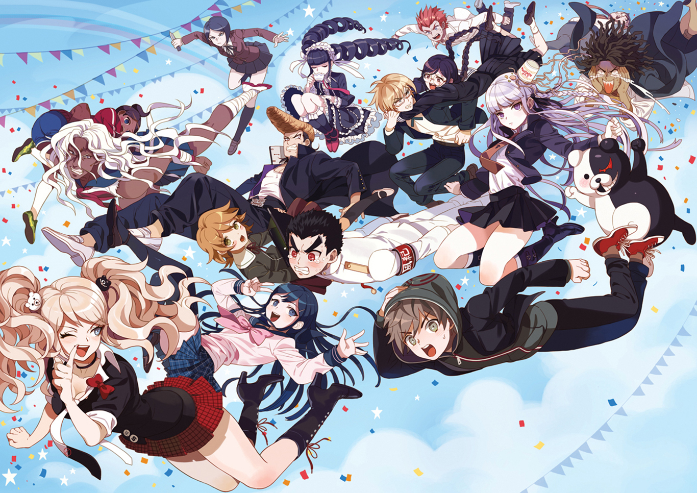 Danganronpa Anime HD Wallpaper: A