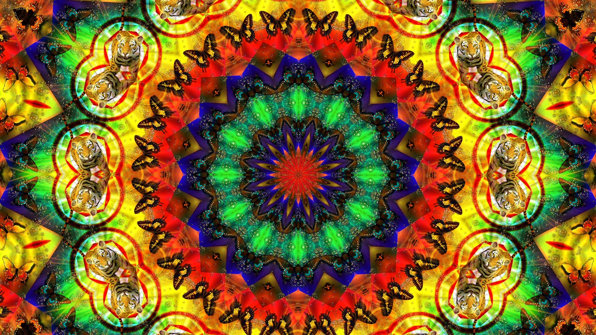 Kaleidoscope Wallpaper Psychedelic Rock