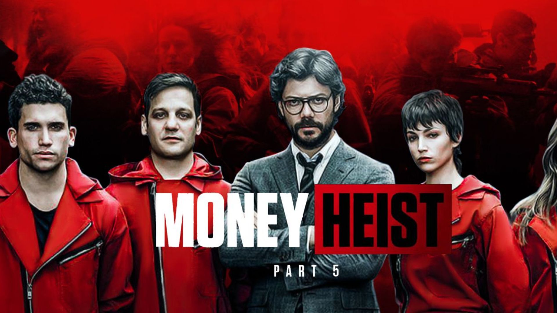 Money Heist 5 Wallpaper