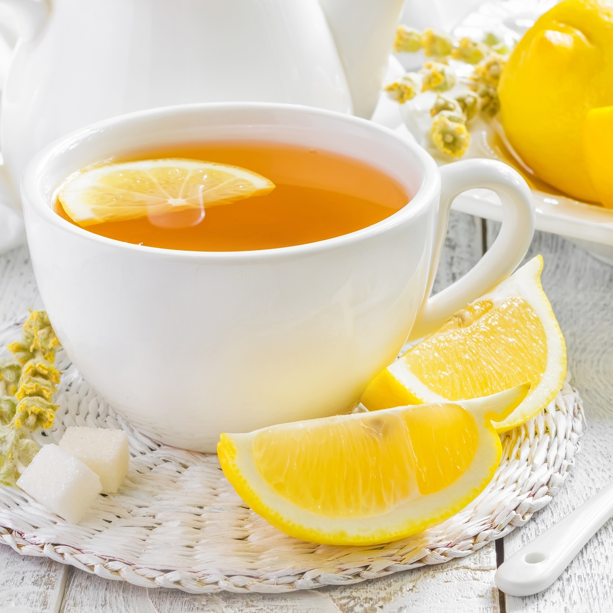 Tea with Citron Wallpapers for iPad Air